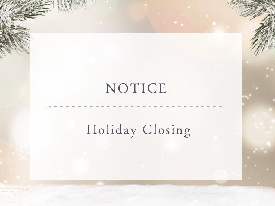 About business days for the year-end and New Year holidays