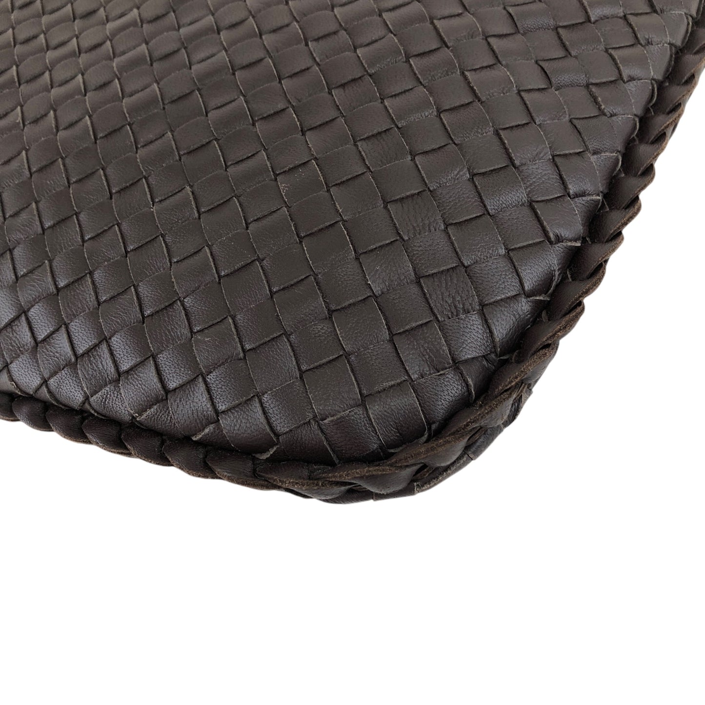 Bottega Veneta Intrecciato 單肩包 Hobobag 棕色 Vintage bmuhus