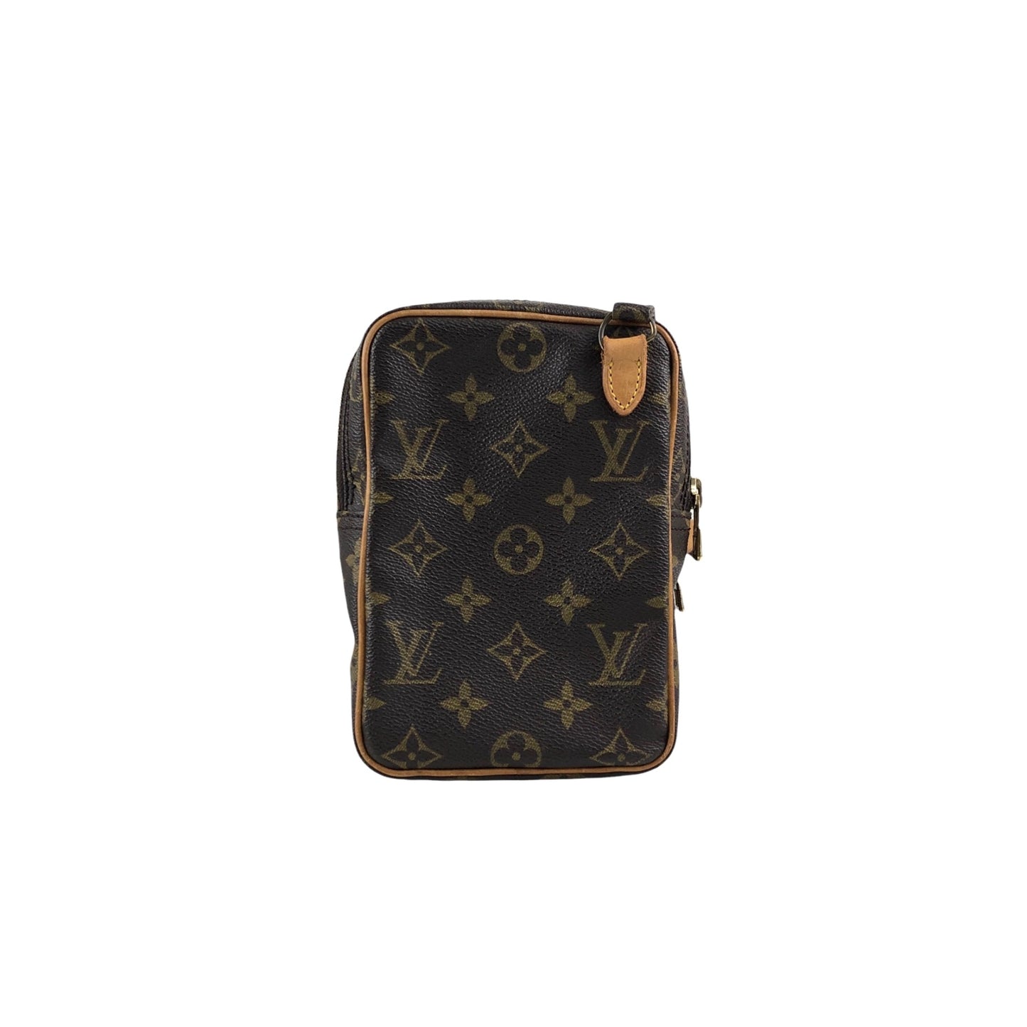 LOUIS VUITTON Monogram Shoulder bag Brown Vintage py7ktt