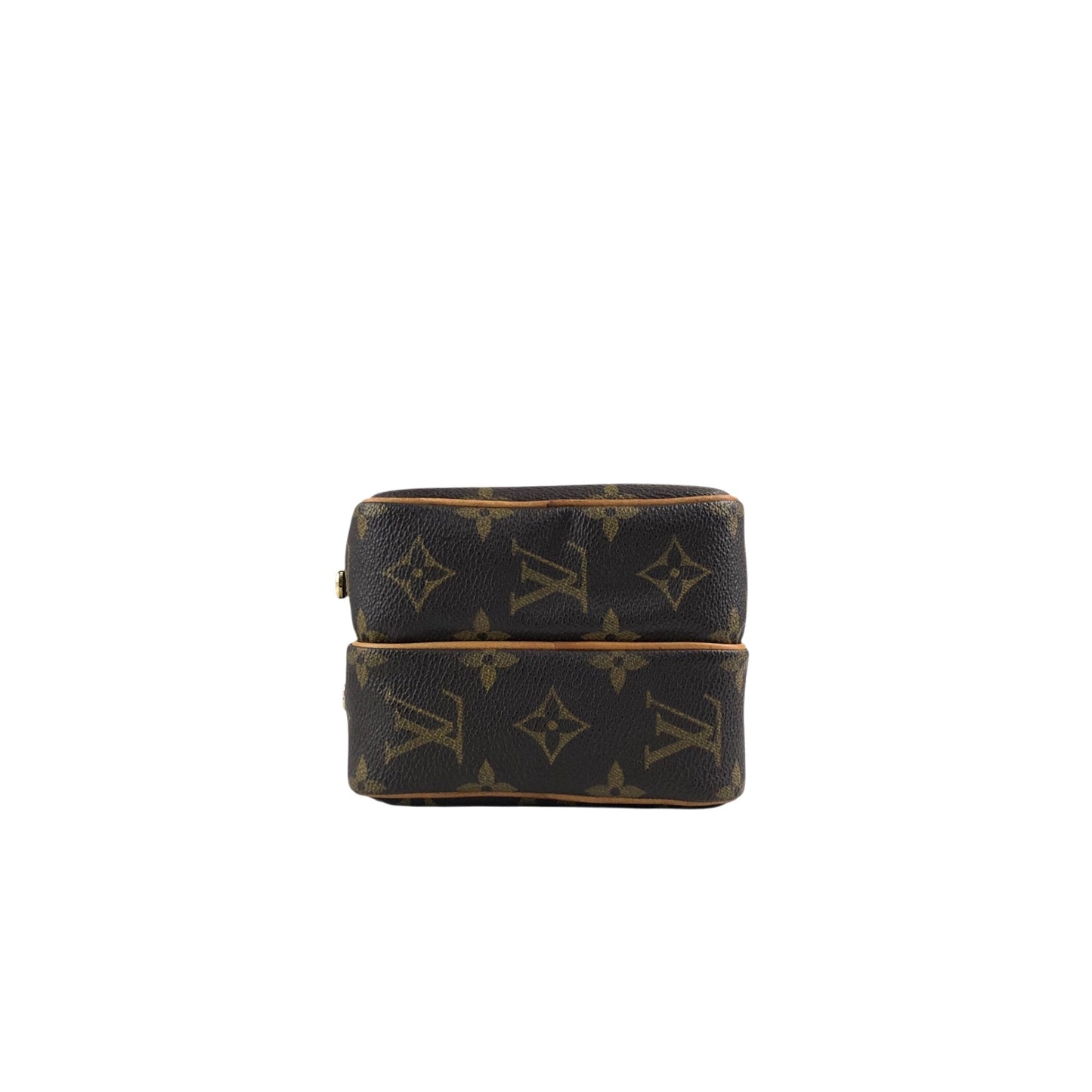 LOUIS VUITTON Monogram Shoulder bag Brown Vintage py7ktt