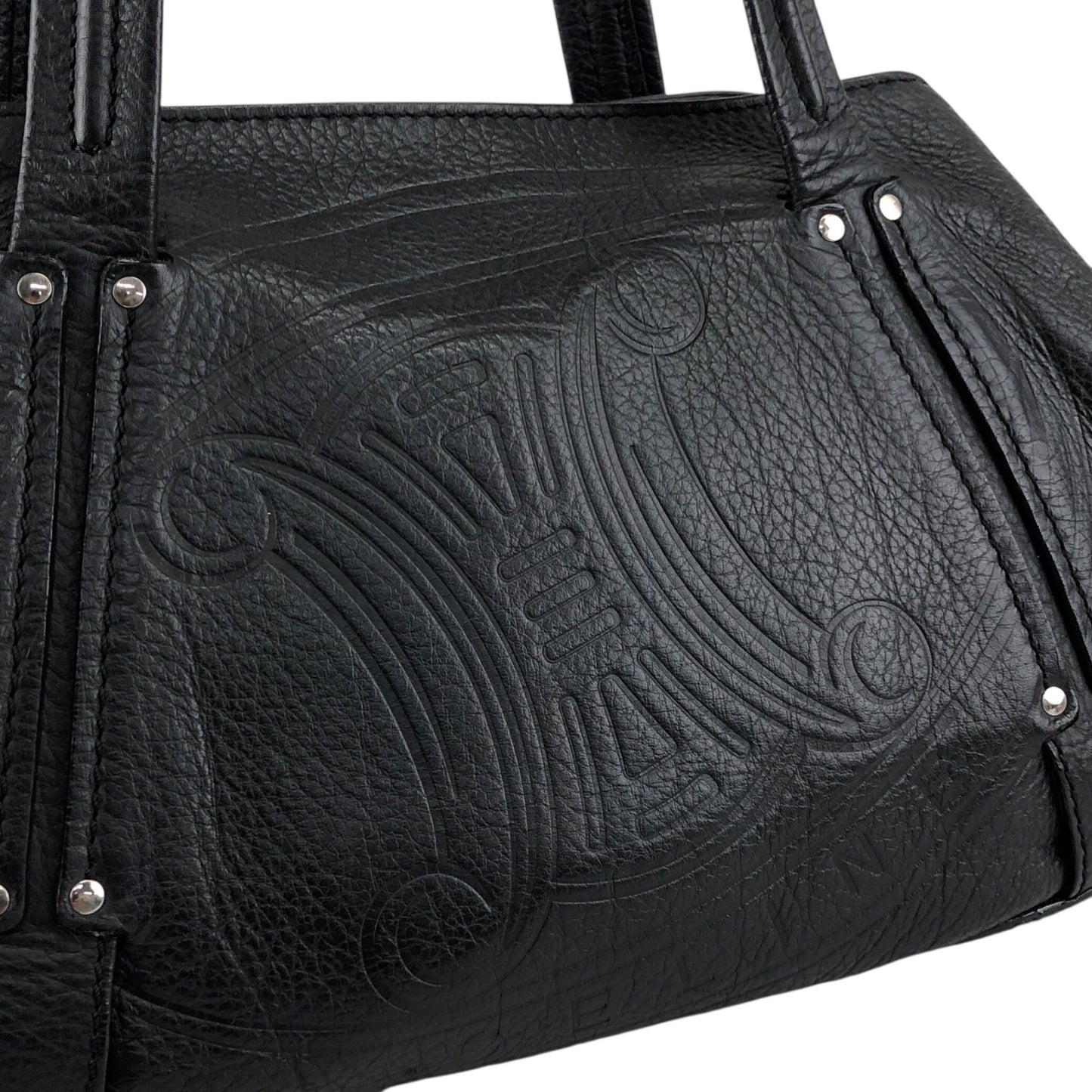 CELINE Blason Totebag Black Vintage si5ave