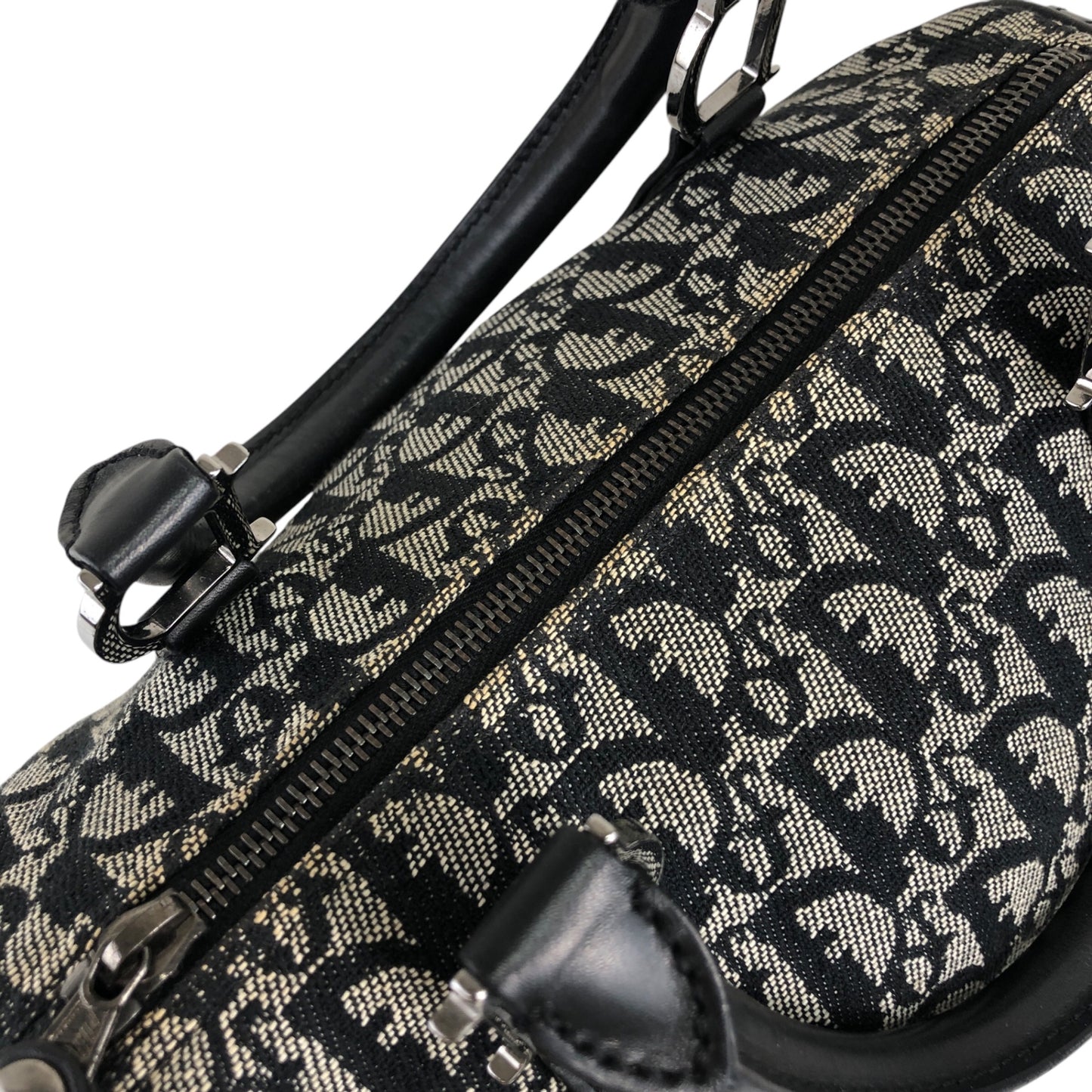 Christian Dior Trotter 手提包 波士頓包 黑色 復古 gyebye