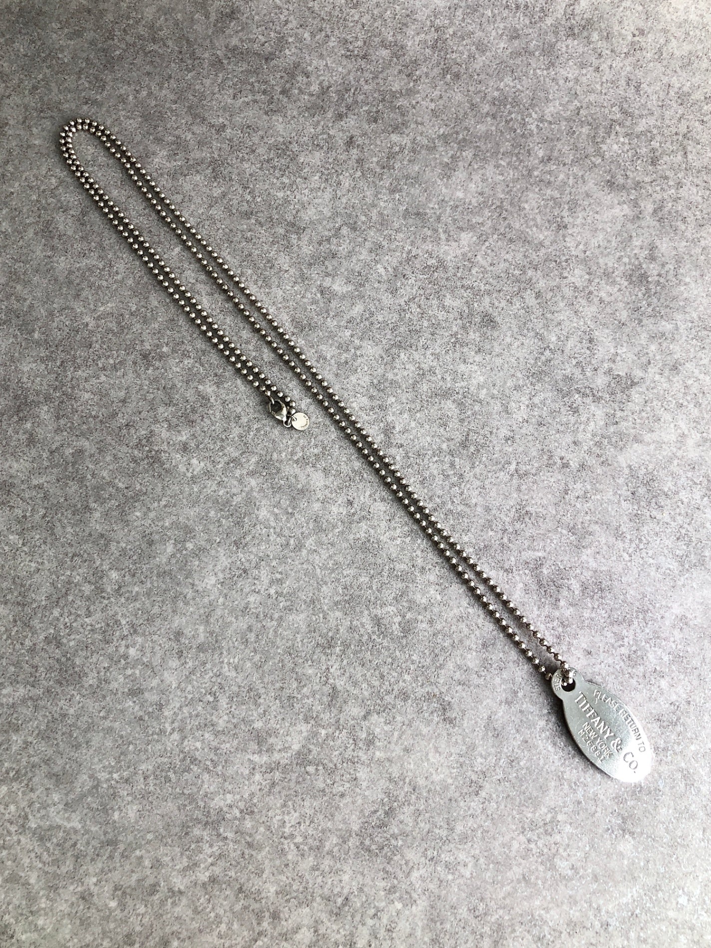 Tiffany & Co. Necklace Silver SILVER925 Vintage rx3hva