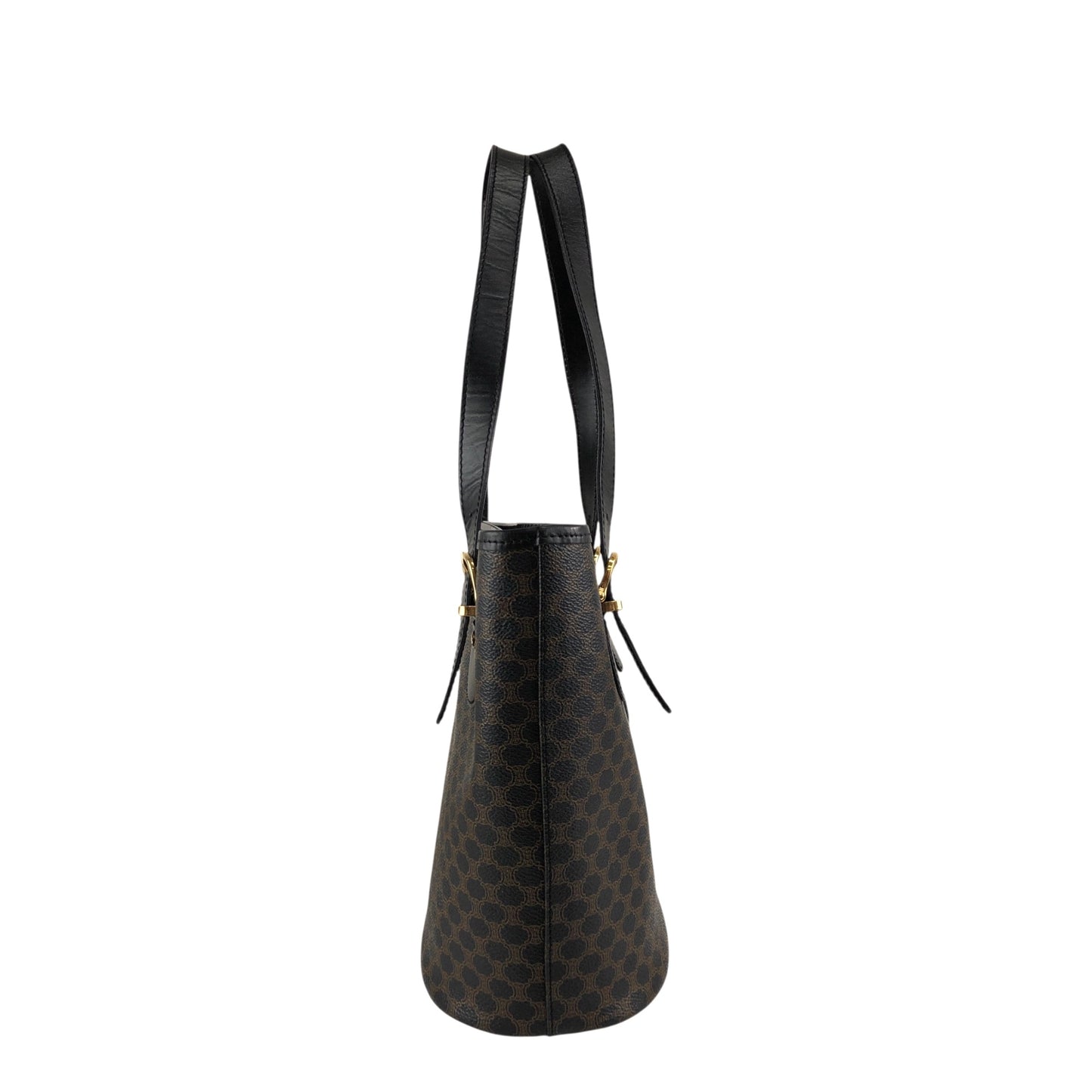 CELINE Macadam Blason Totebag Black Vintage jxzimy