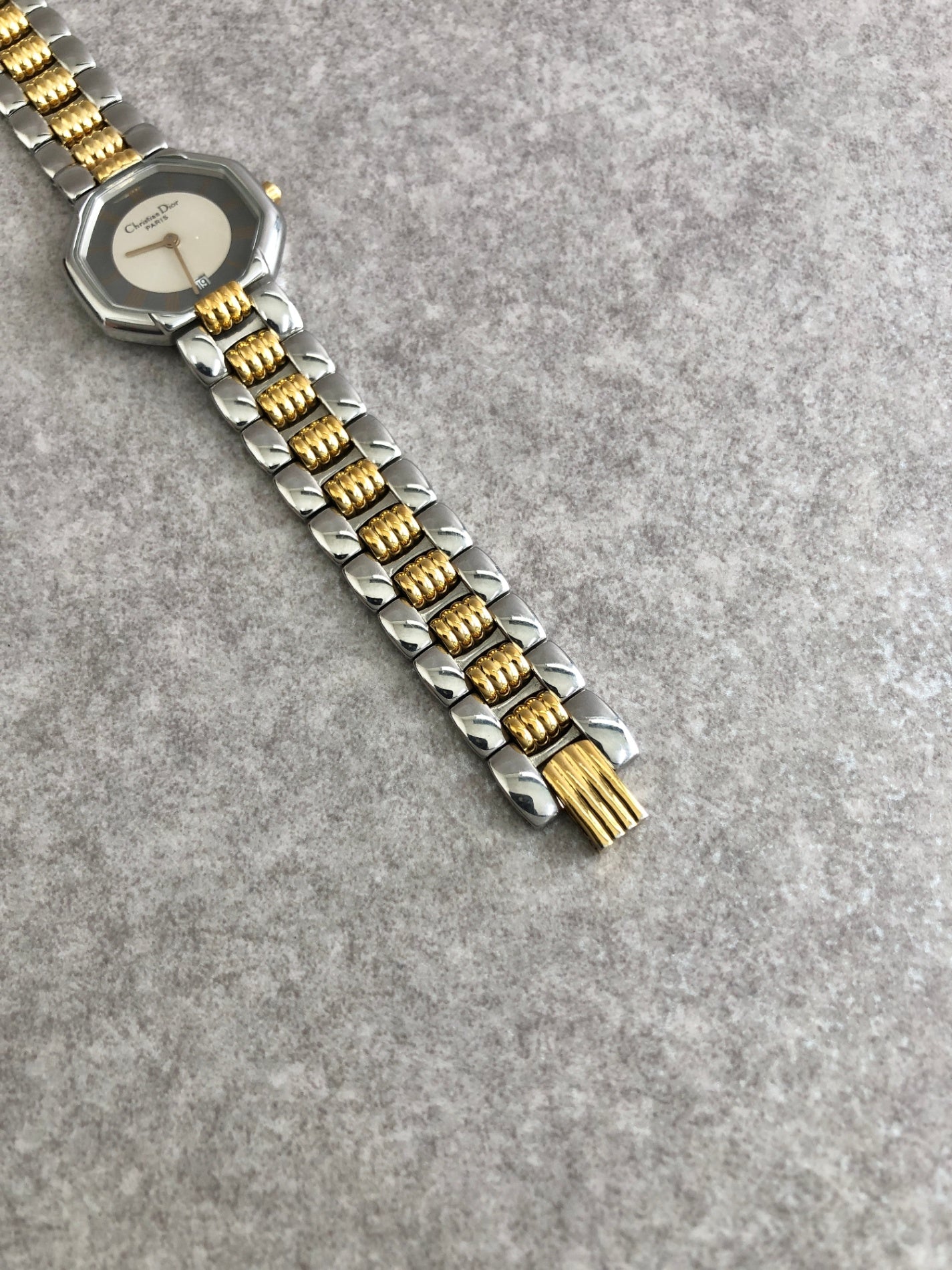 Christian Dior Quartz Watch Silver D48-203-1 Vintage 2ezrzr