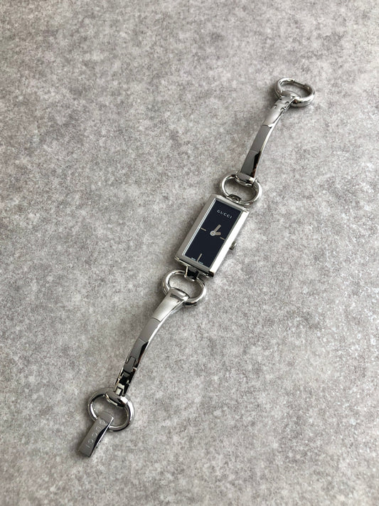 GUCCI Watch Silver Vintage wzzdan