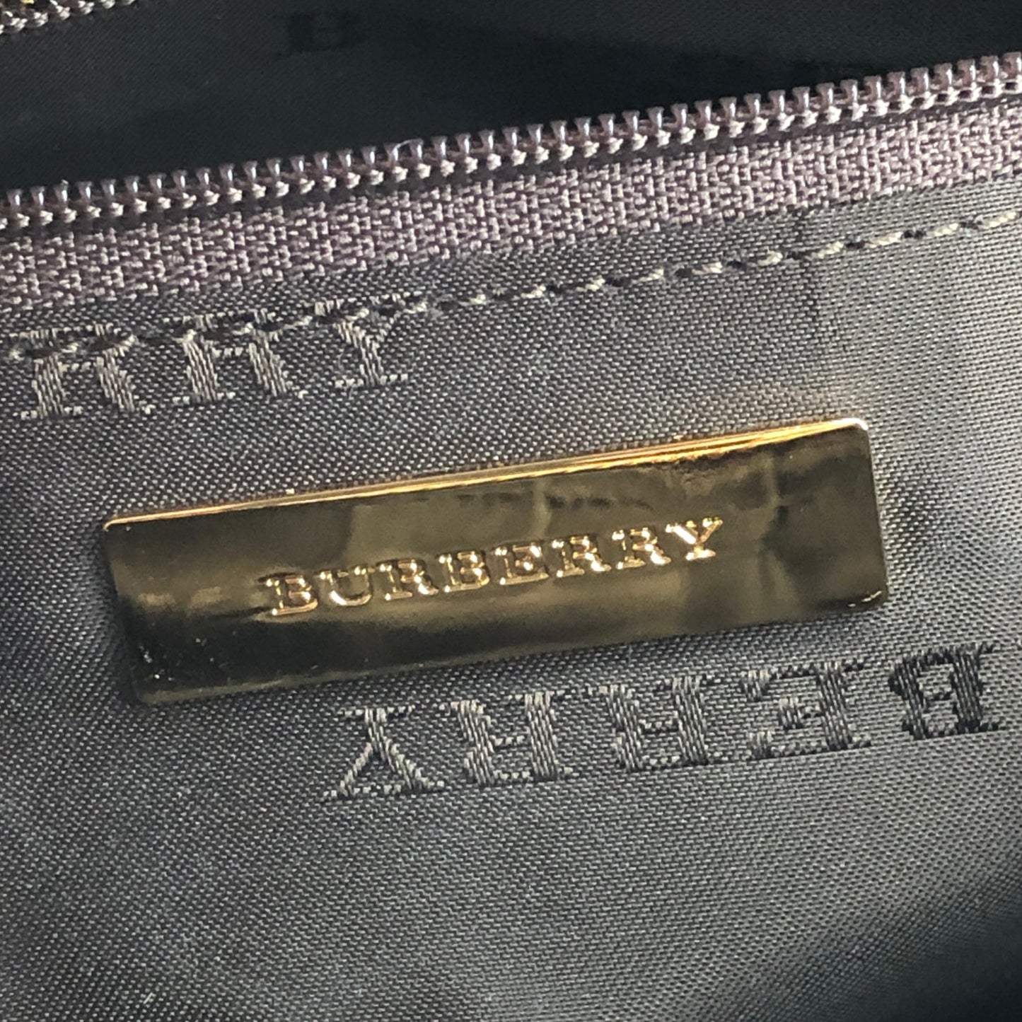 BURBERRY Nova 格紋手提包米色復古 bc7gmg