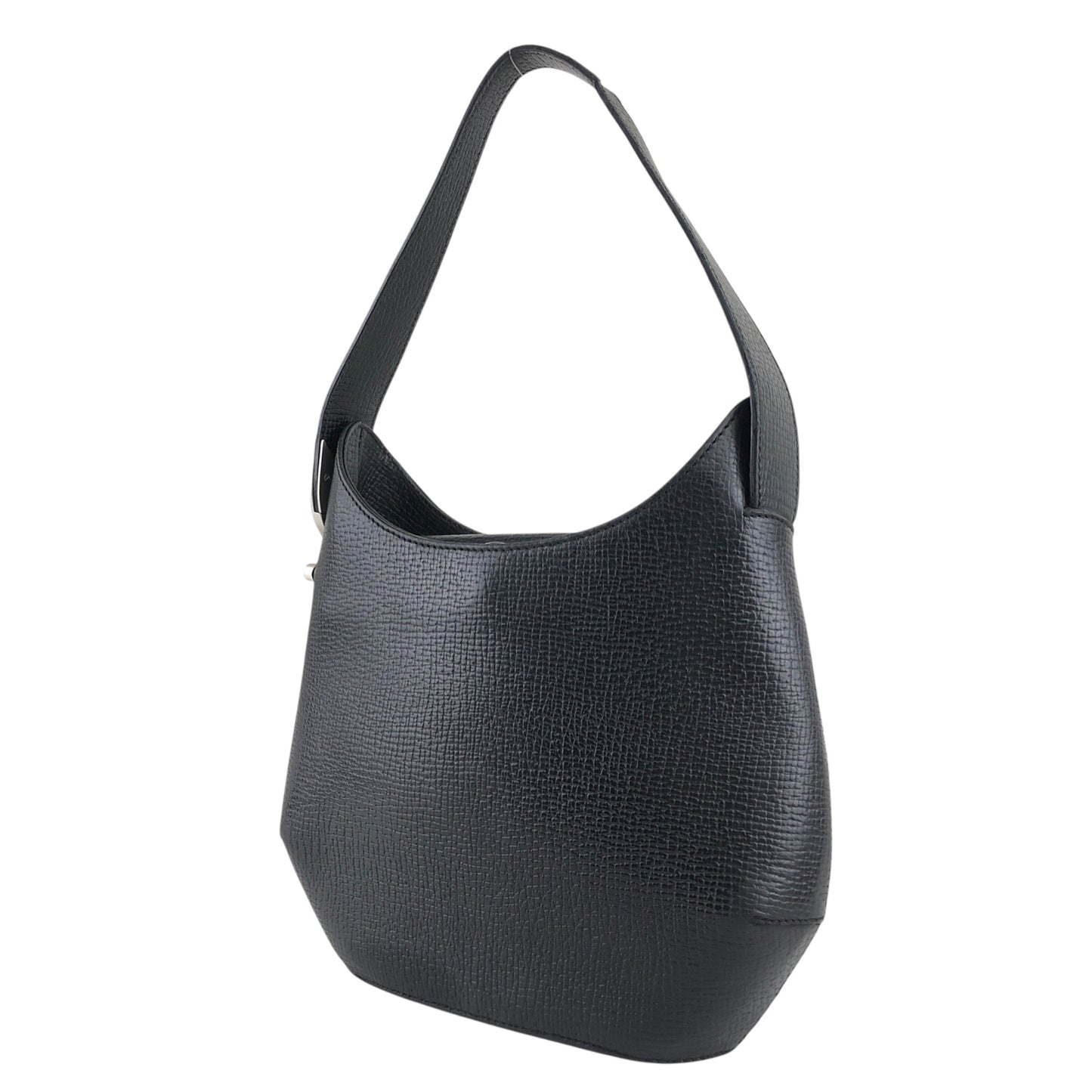 LOEWE Logo Shoulder bag Black Vintage 8bpxps