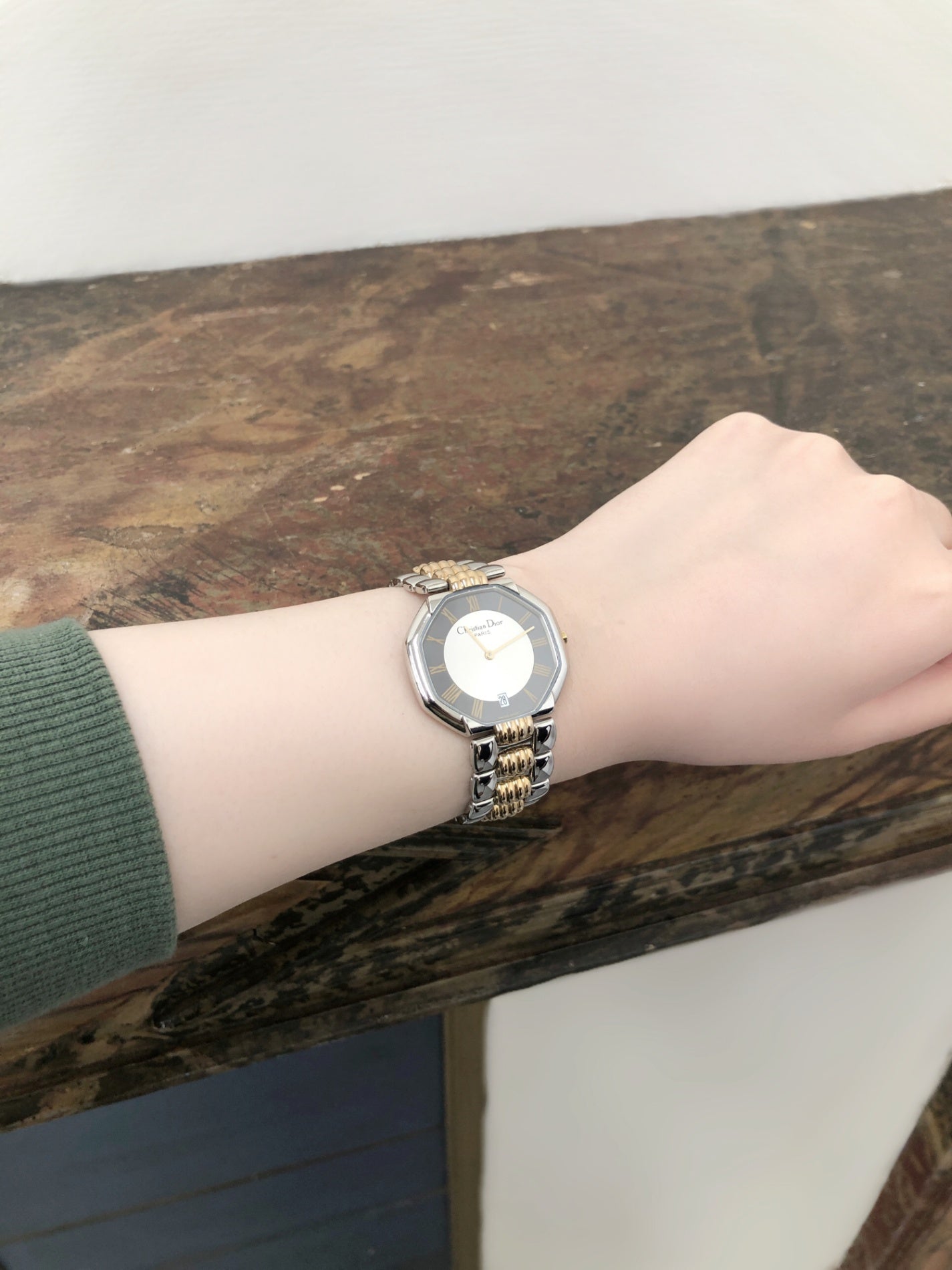 Christian Dior Watch Silver D45-204 Vintage vrnr4i
