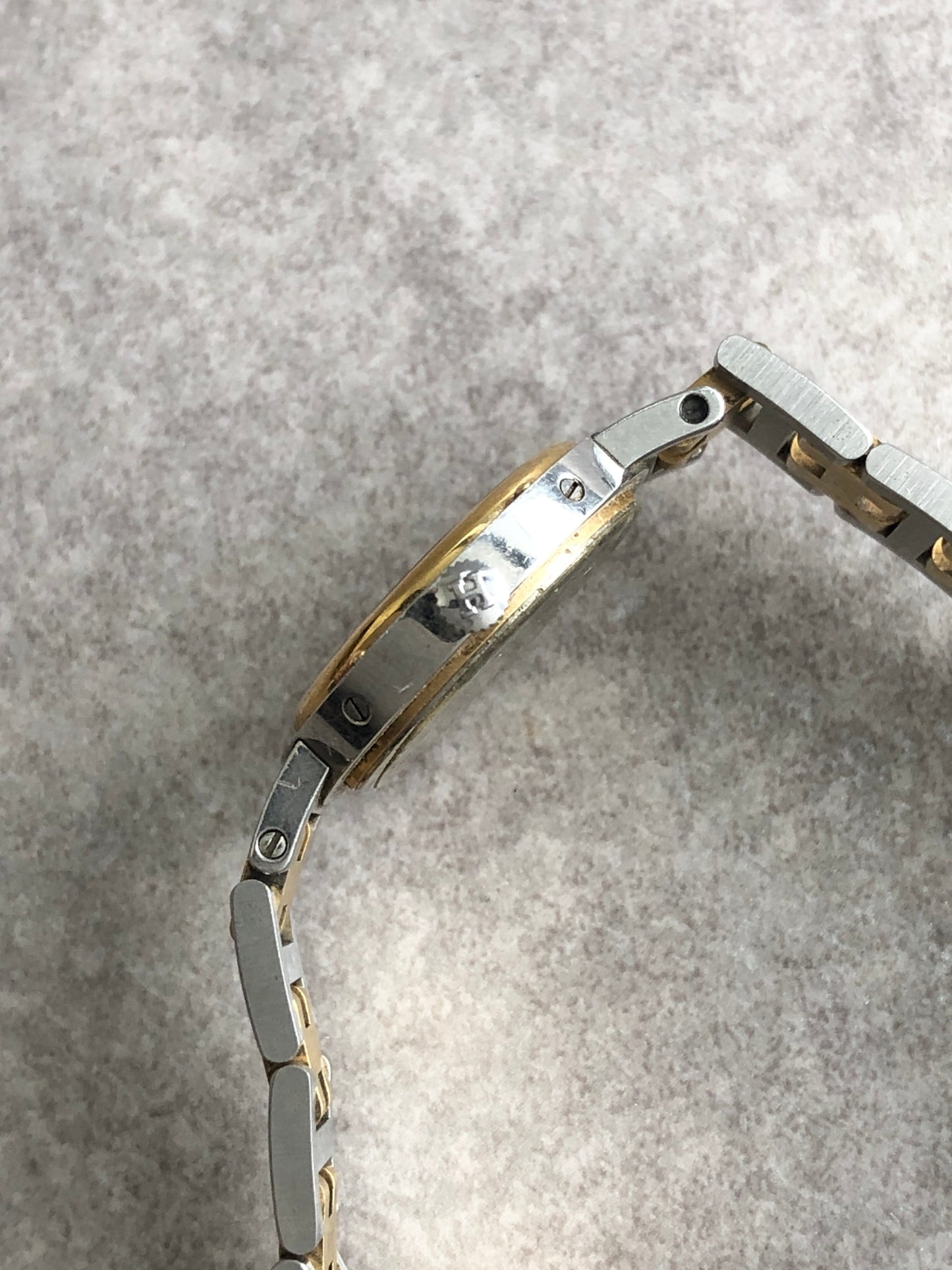 HERMES Watch Gold×Silver Vintage 76s5x4