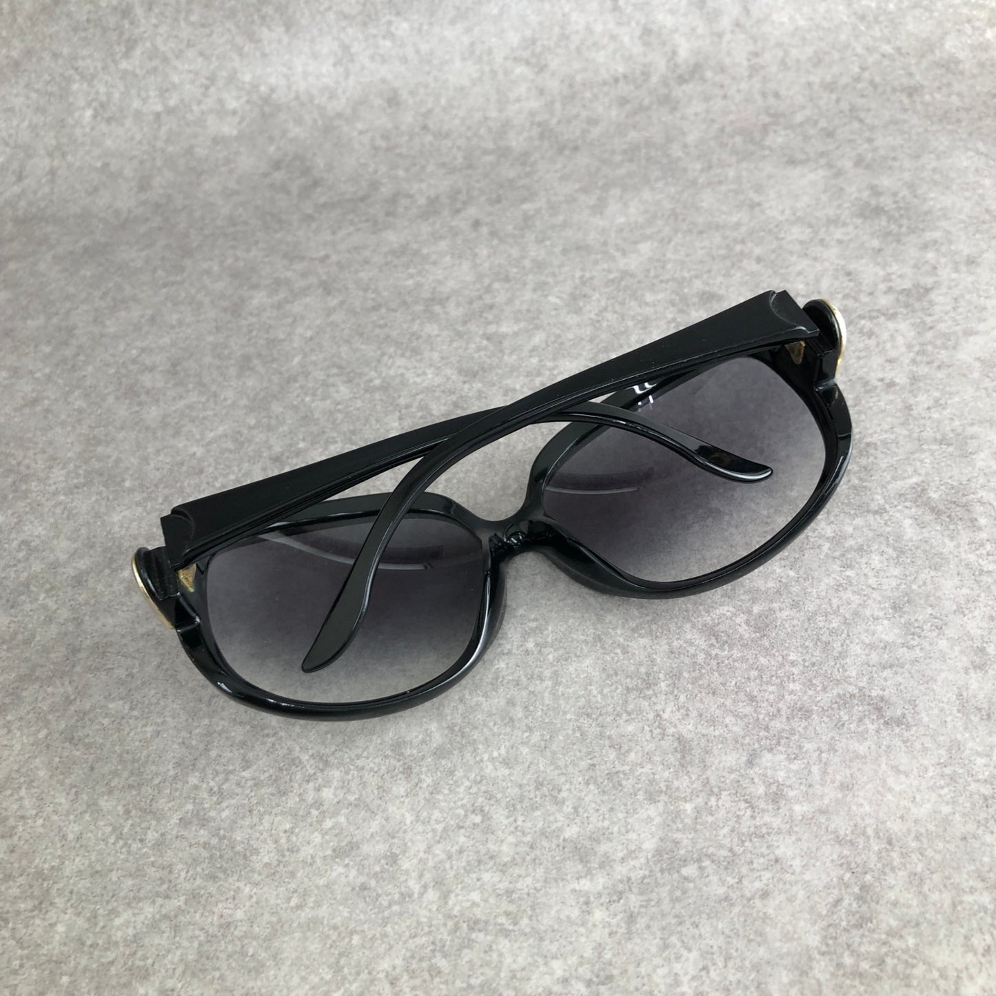 GUCCI GG 標誌太陽眼鏡黑色復古 twdebz