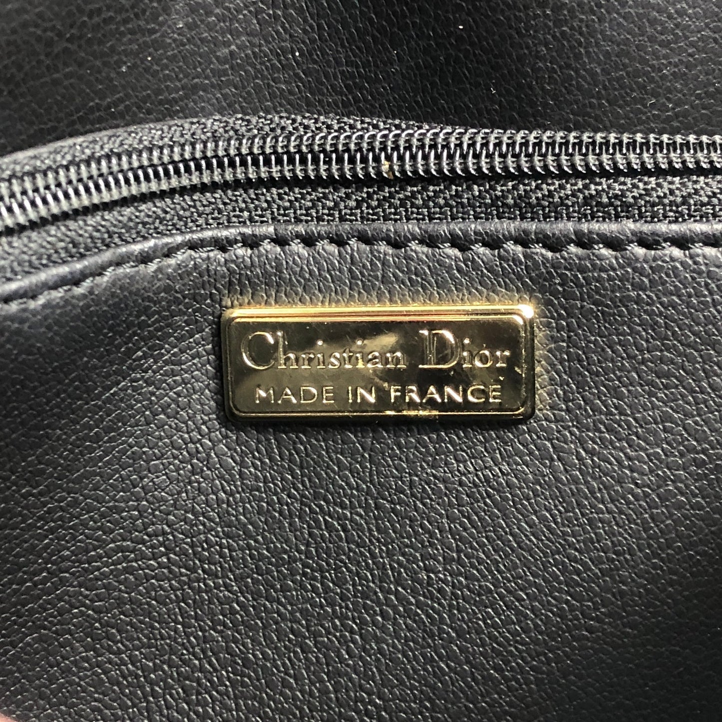 Christian Dior 肩背包 黑色 復古 tzdbkd