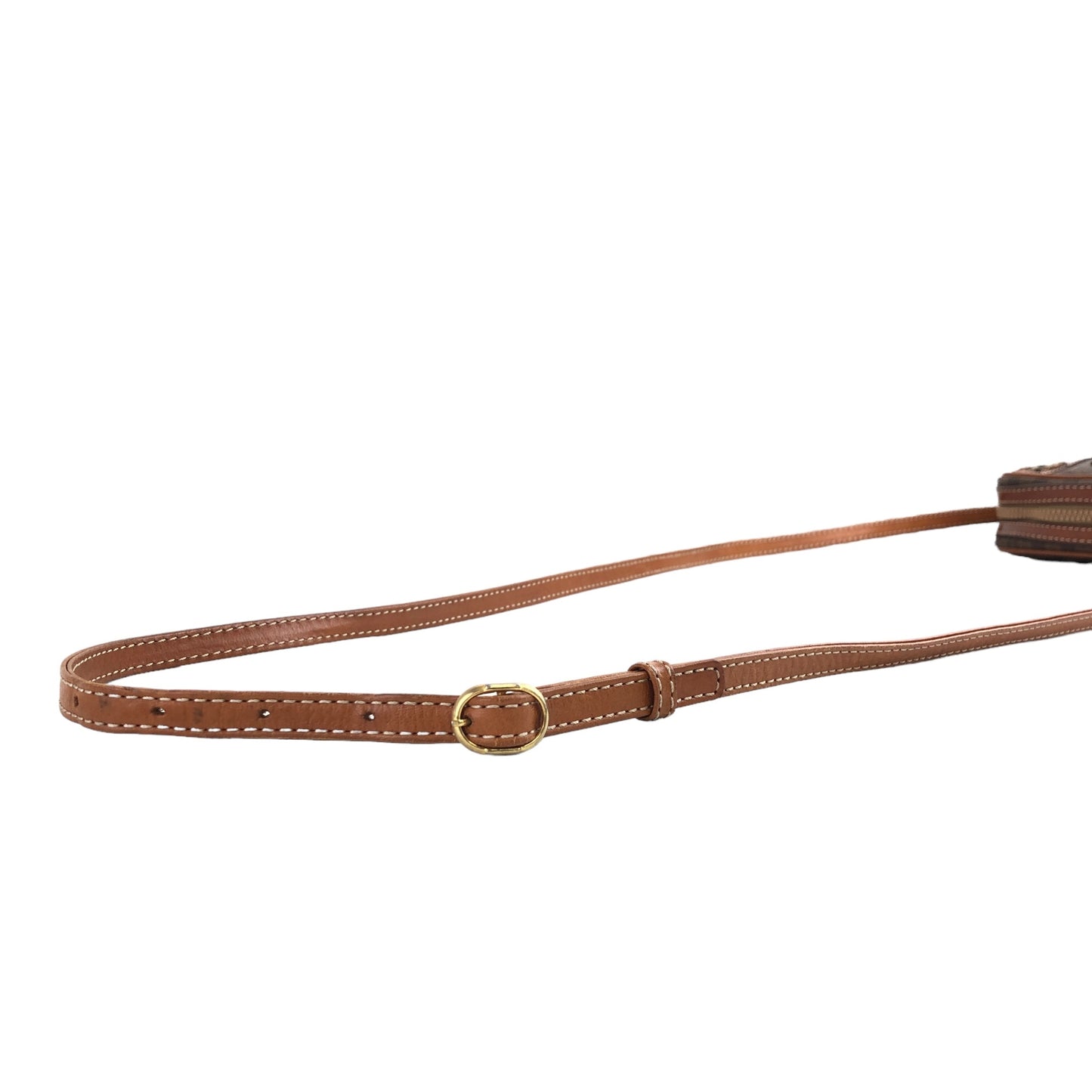 CELINE Macadam Blason Shoulder bag Brown Vintage vbjmjr