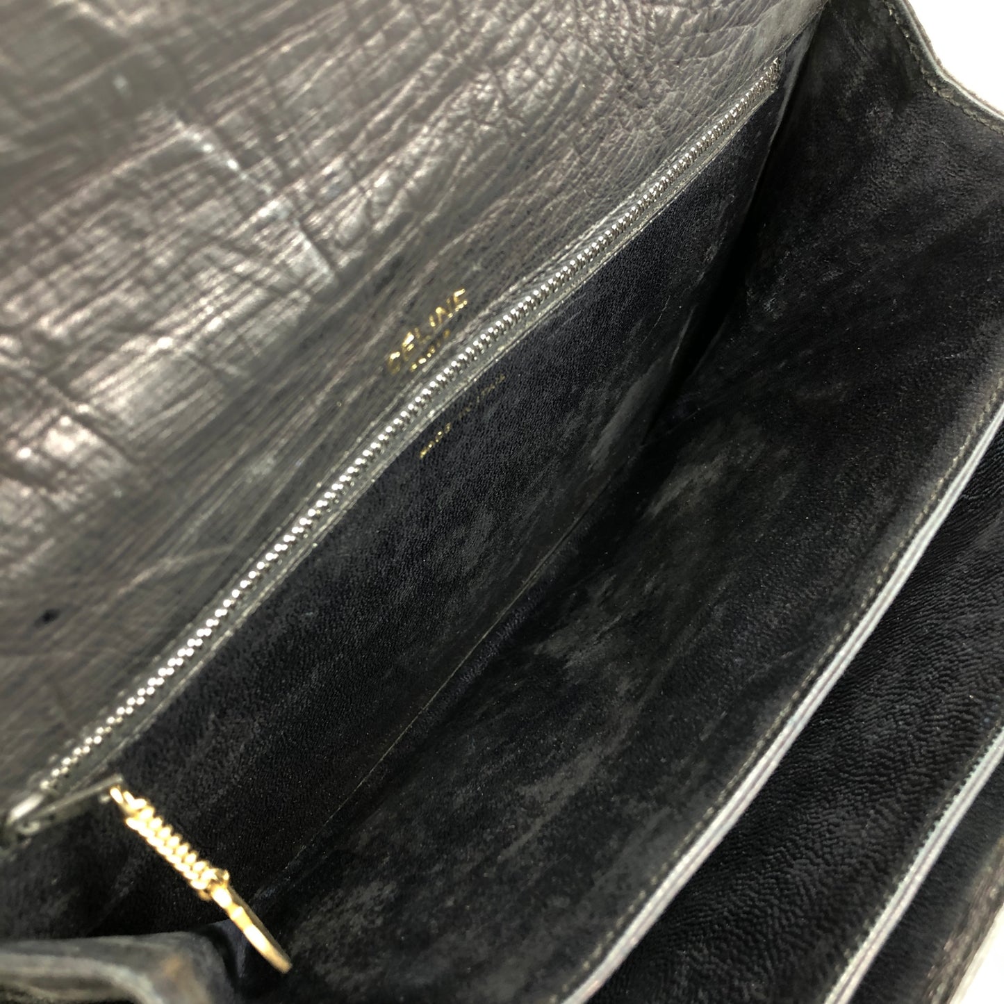 CELINE Blason 肩背包 黑色復古 chzr8e