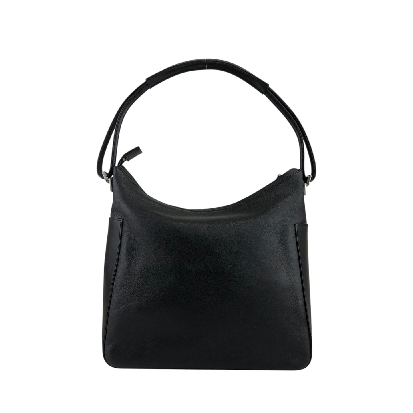GUCCI Logo Shoulder bag Black Vintage rwdkrz