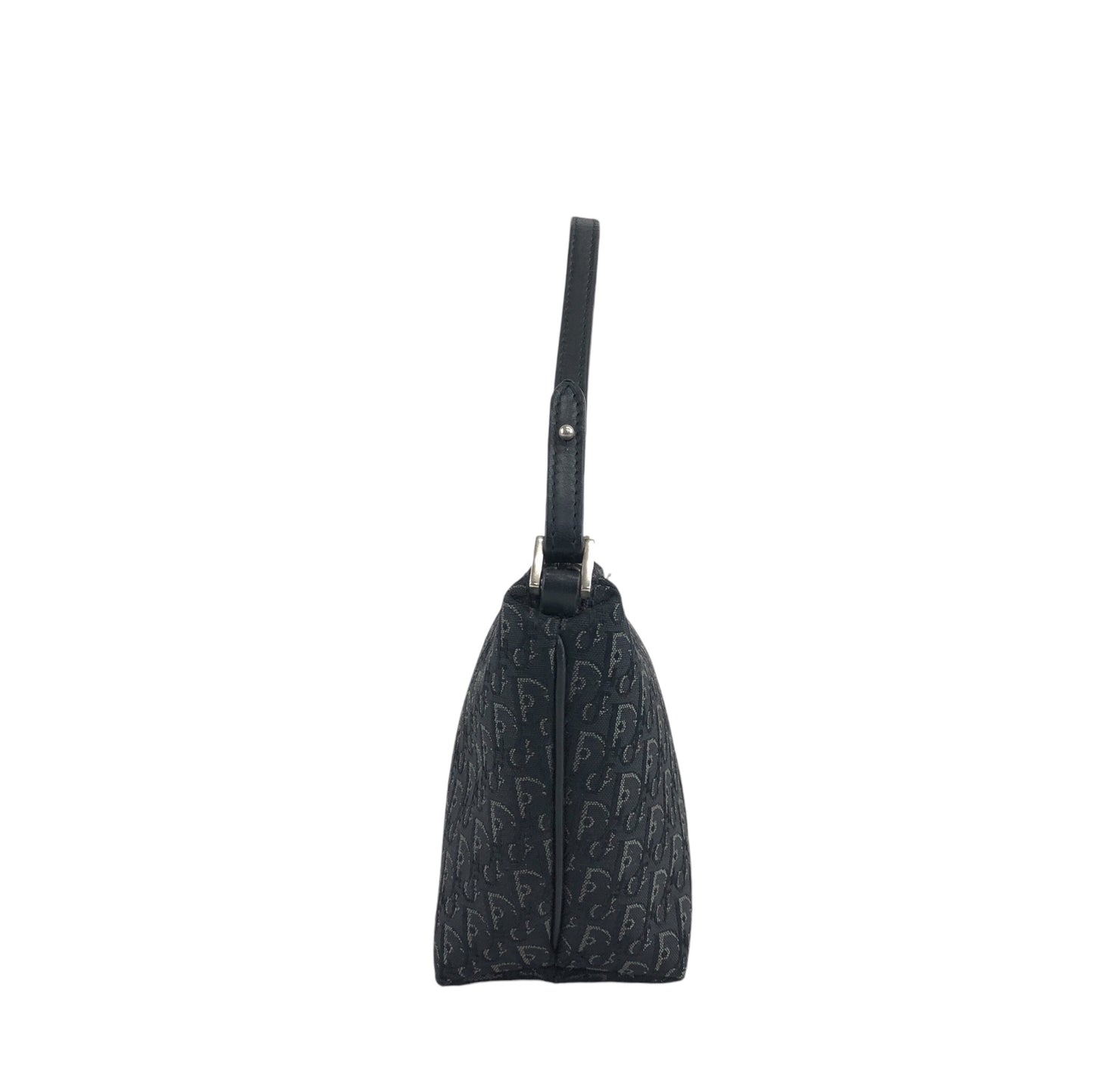 Christian Dior Trotter 小號手提包 Hobobag 黑色復古 6pu3jv
