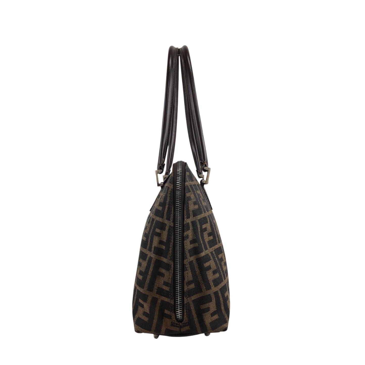 FENDI Shoulder bag Brown Vintage 3pcjz8