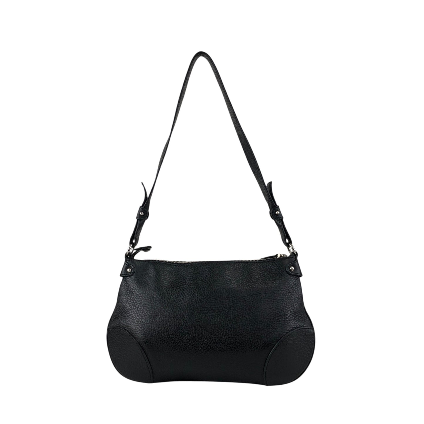 Salvatore Ferragamo Gancini Shoulder bag Black Vintage 7d7bxa