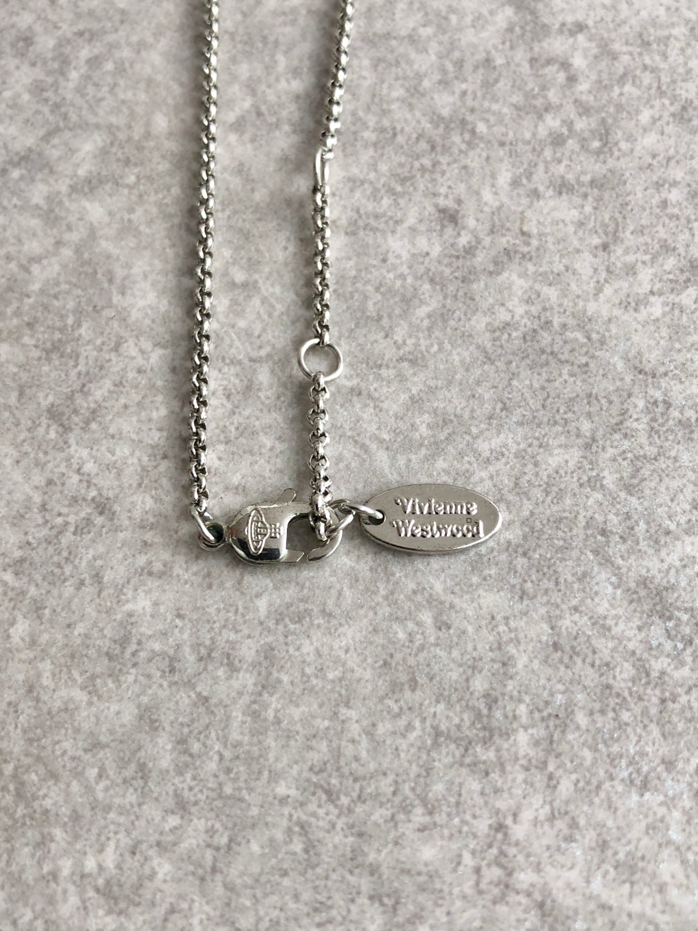 Vivienne Westwood Necklace Silver Vintage gigfs5