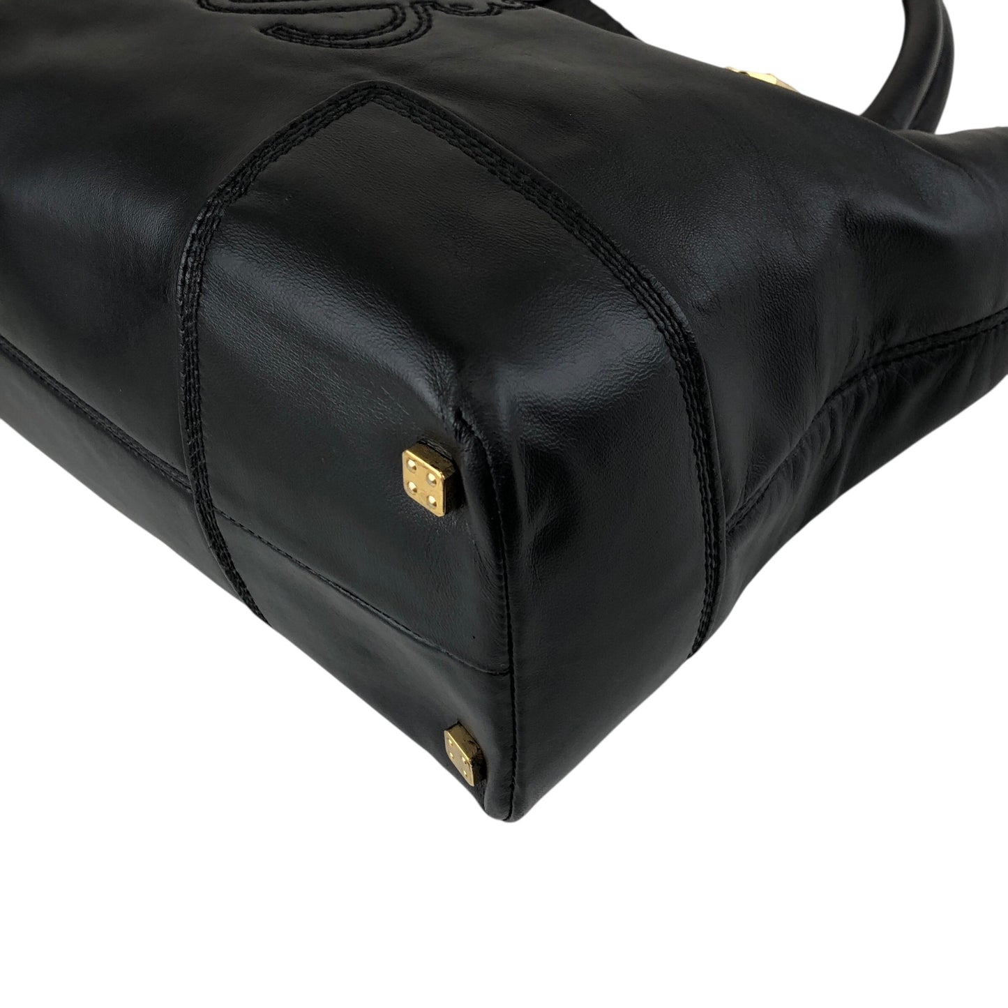 LOEWE Anagram Totebag Black Vintage ycheug