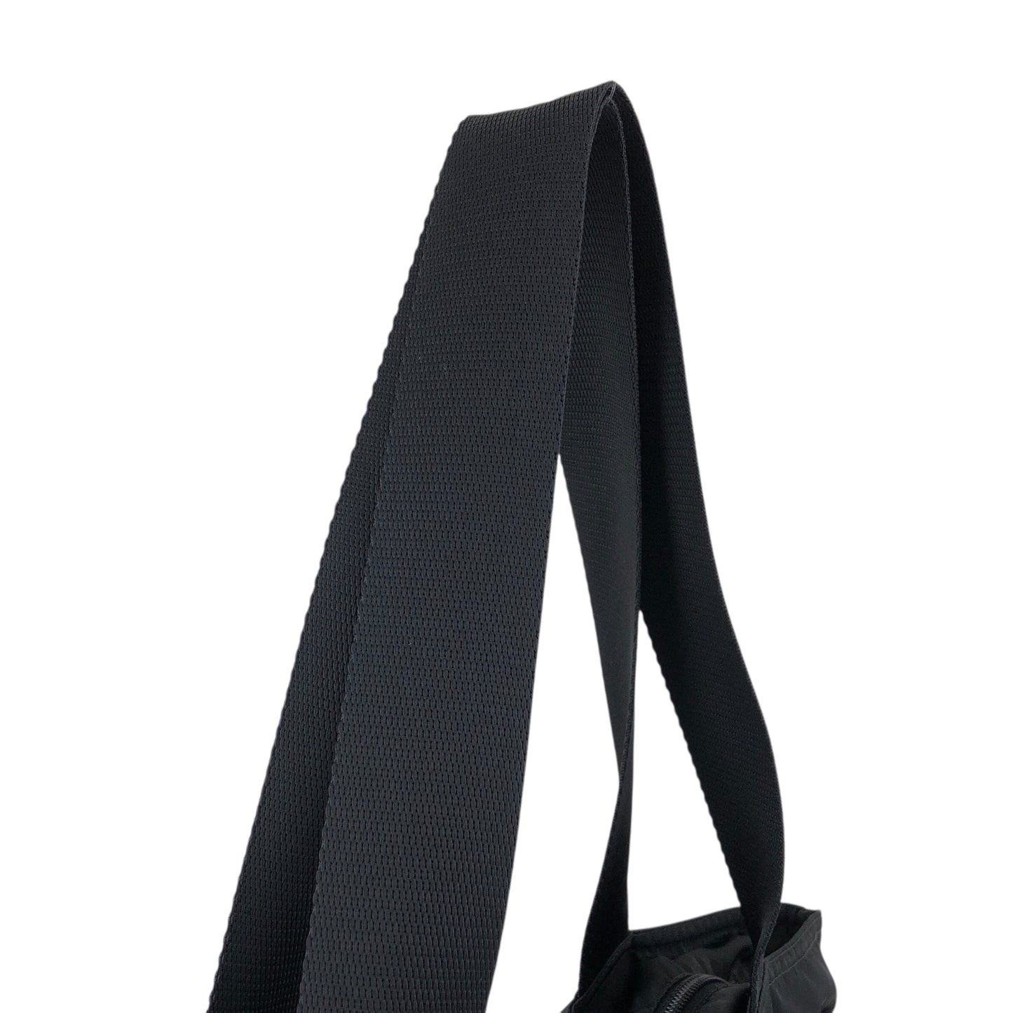 PRADA Tessuto Triangle Logo Totebag Black Vintage t7z4fj