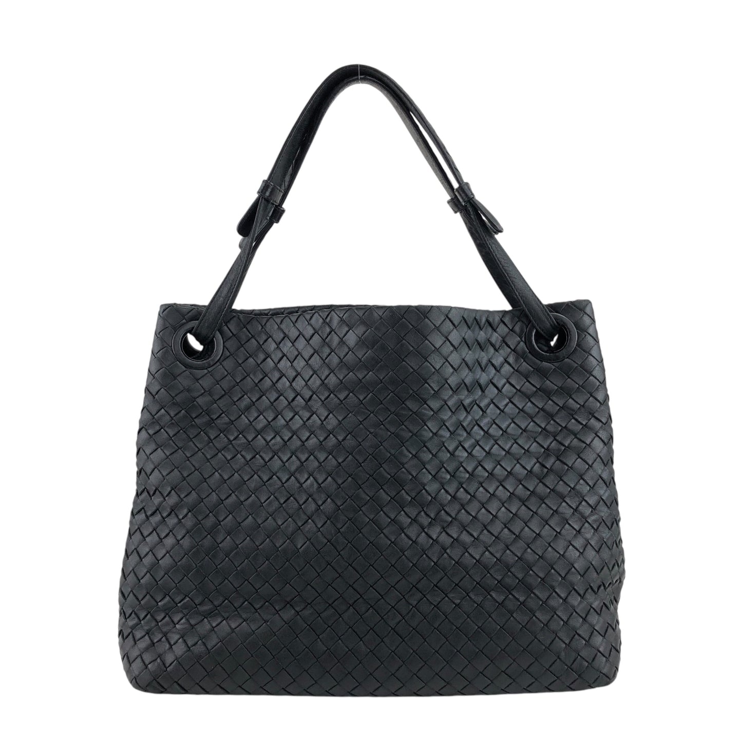 Bottega Veneta Intrecciato 單肩包 黑色 Vintage 4ytbbh