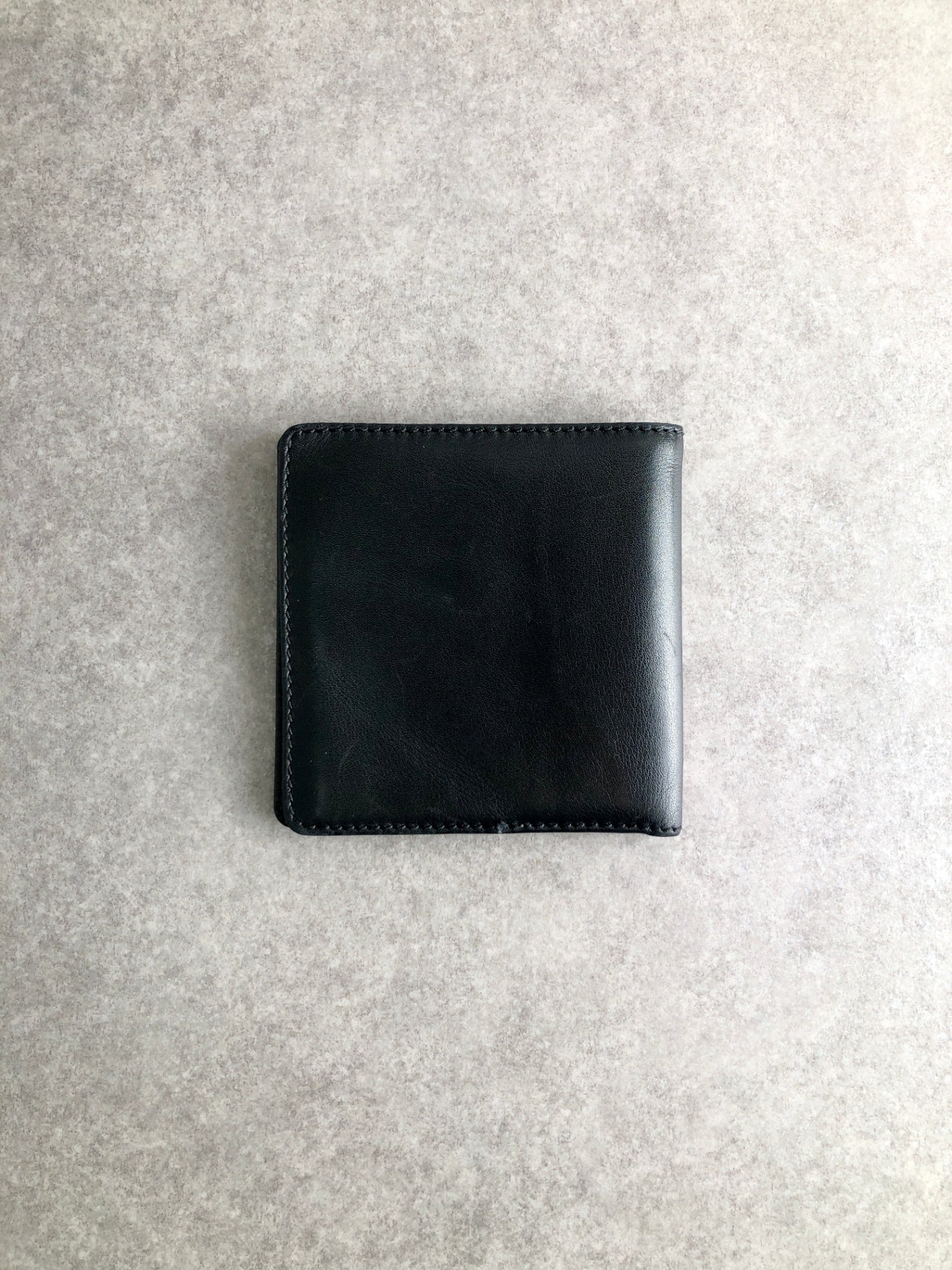 CHANEL Coco Mark 折疊皮夾 黑色 復古 6hacdc