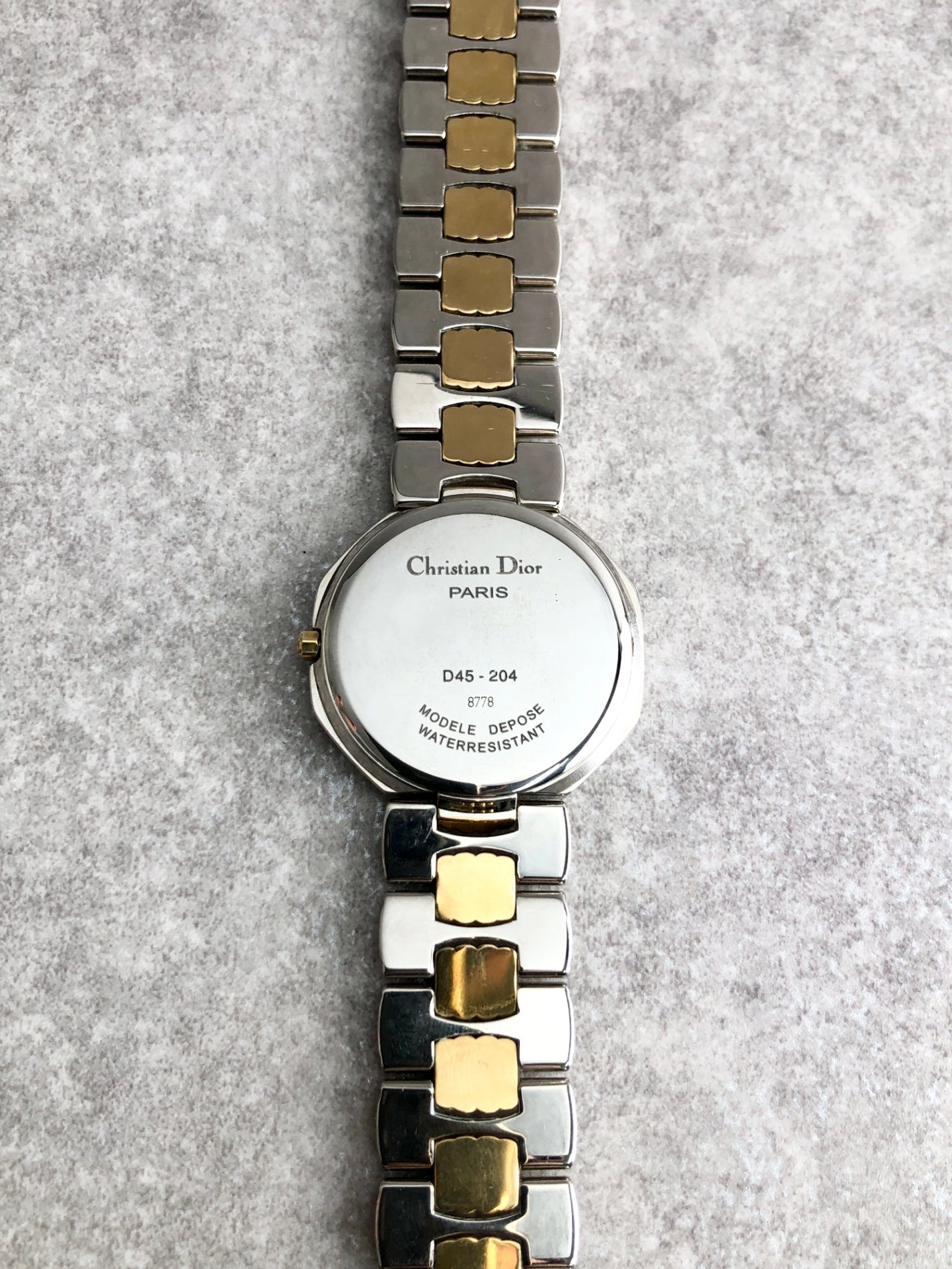 Christian Dior Watch Silver D45-204 Vintage vrnr4i