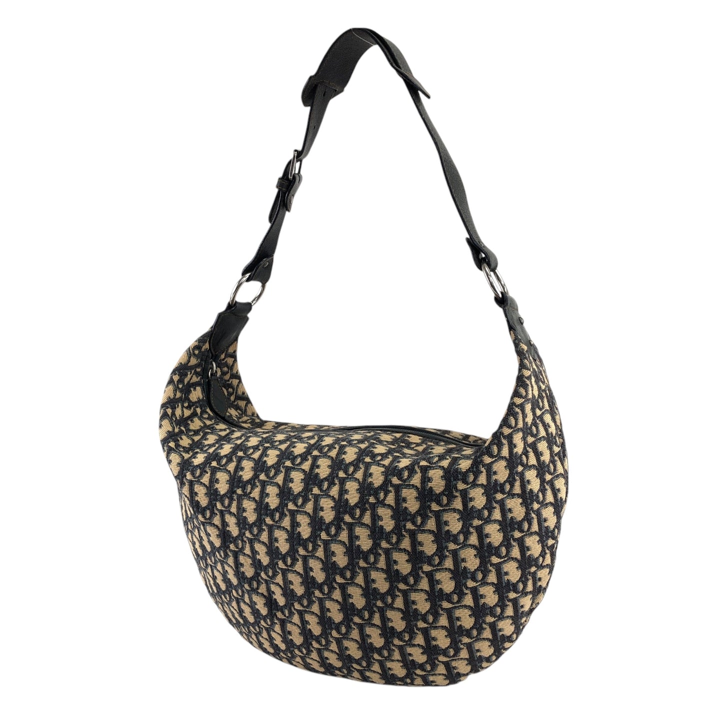 Christian Dior Trotter 單肩包 Hobobag 海軍藍 Vintage emrsvh