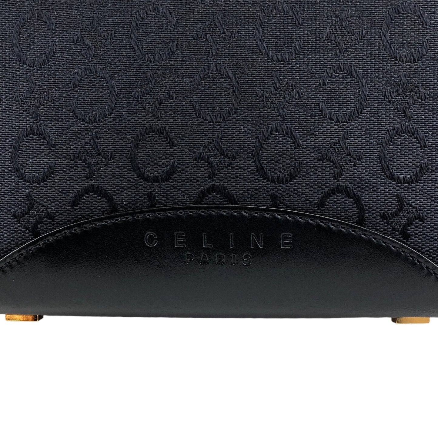 CELINE Shoulder bag Dark Navy Vintage gcrm87