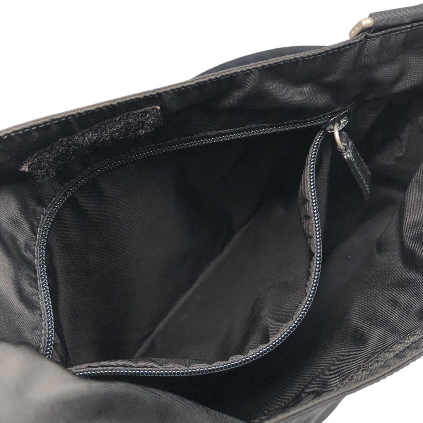 PRADA Triangle Logo Shoulder bag Black Vintage guaygz