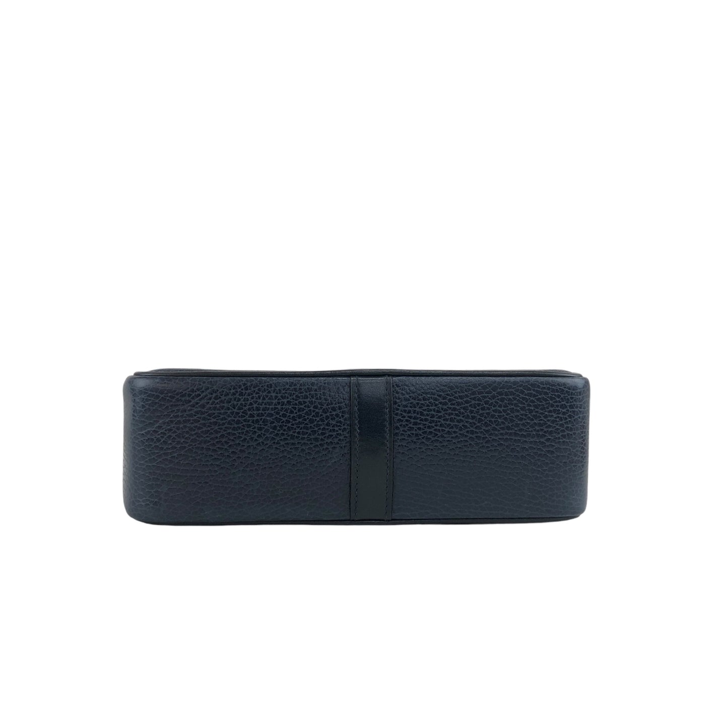 CELINE Horse Carriage Shoulder bag Navy Vintage ahfkd8