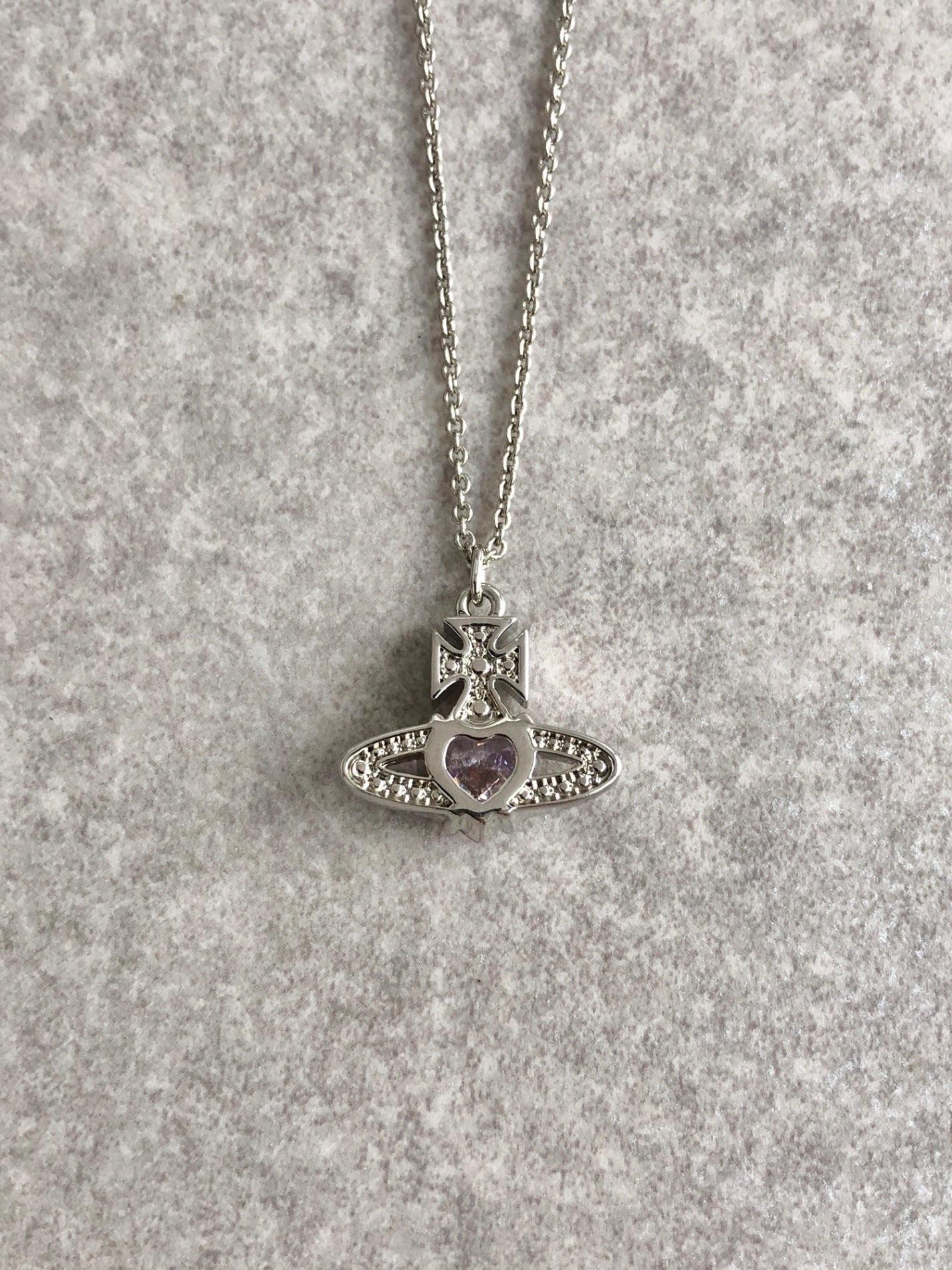 Vivienne Westwood Necklace Silver Vintage wkmnjz