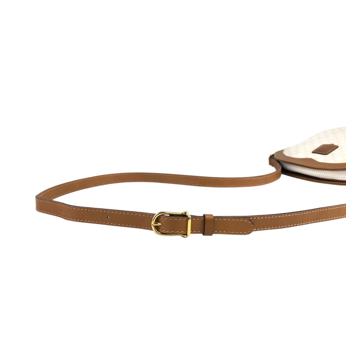 CELINE Macadam Blason Shoulder bag White Vintage y88uii