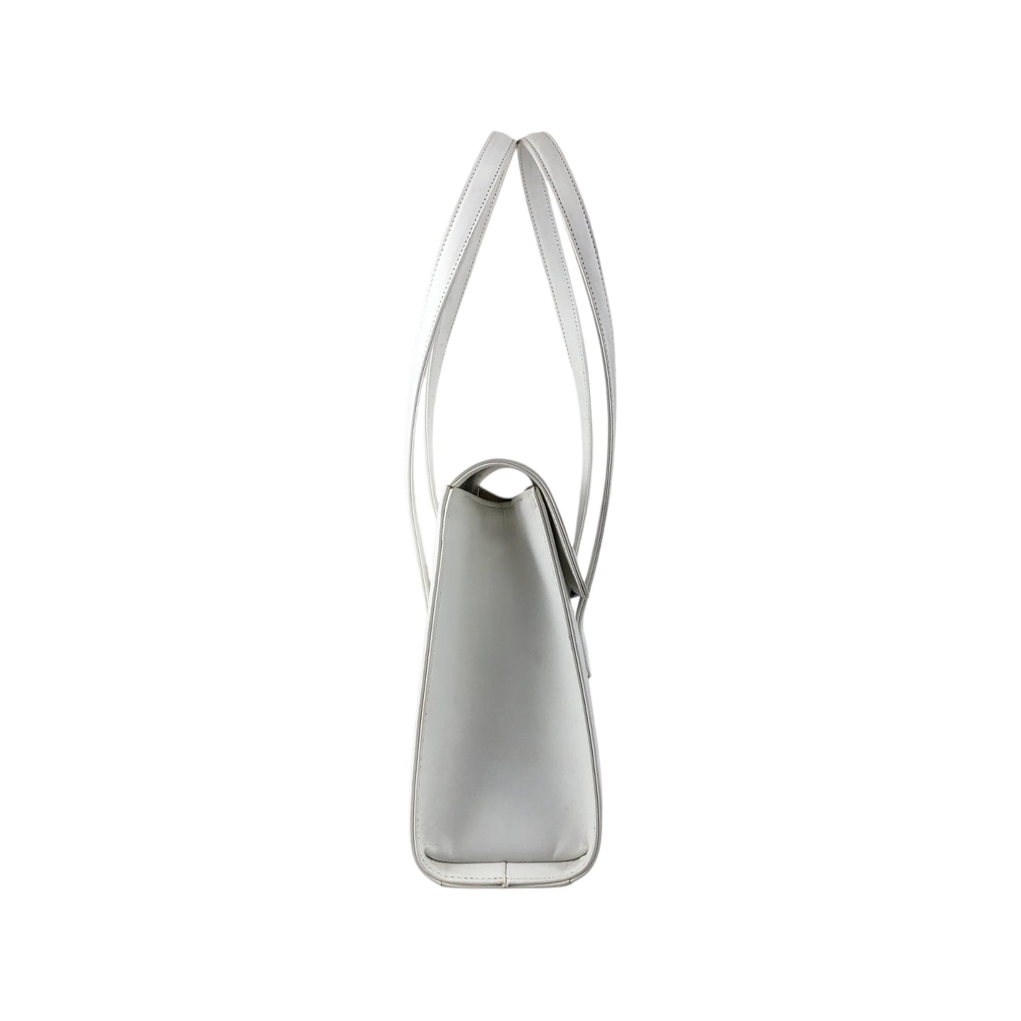 VALENTINO GARAVANI Logo Handbag White Vintage rfwnhz