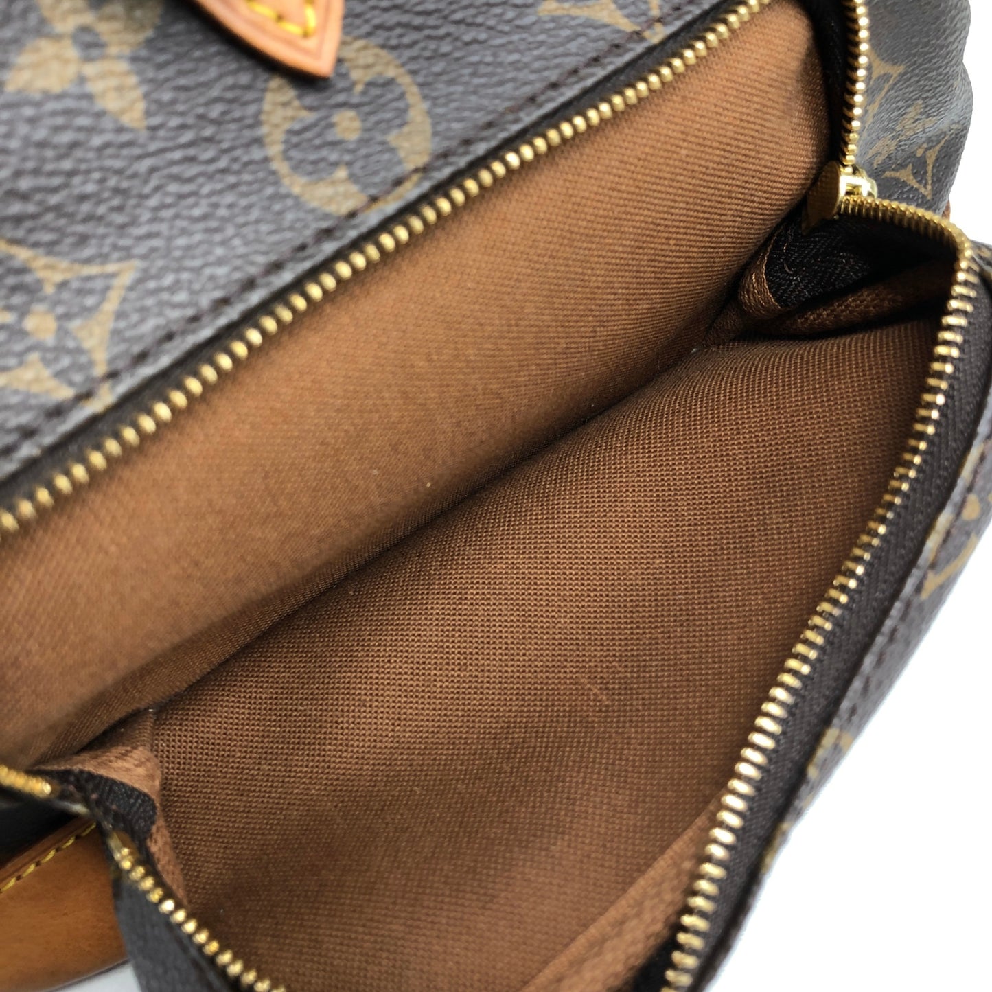 LOUIS VUITTON Monogram Backpack Brown Vintage xpa6y7