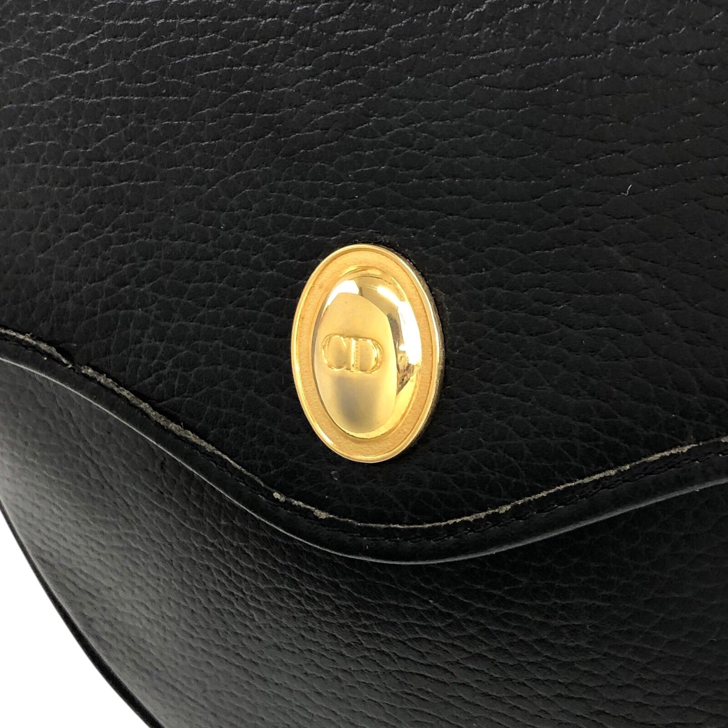 Christian Dior 肩背包 黑色 復古 tzdbkd