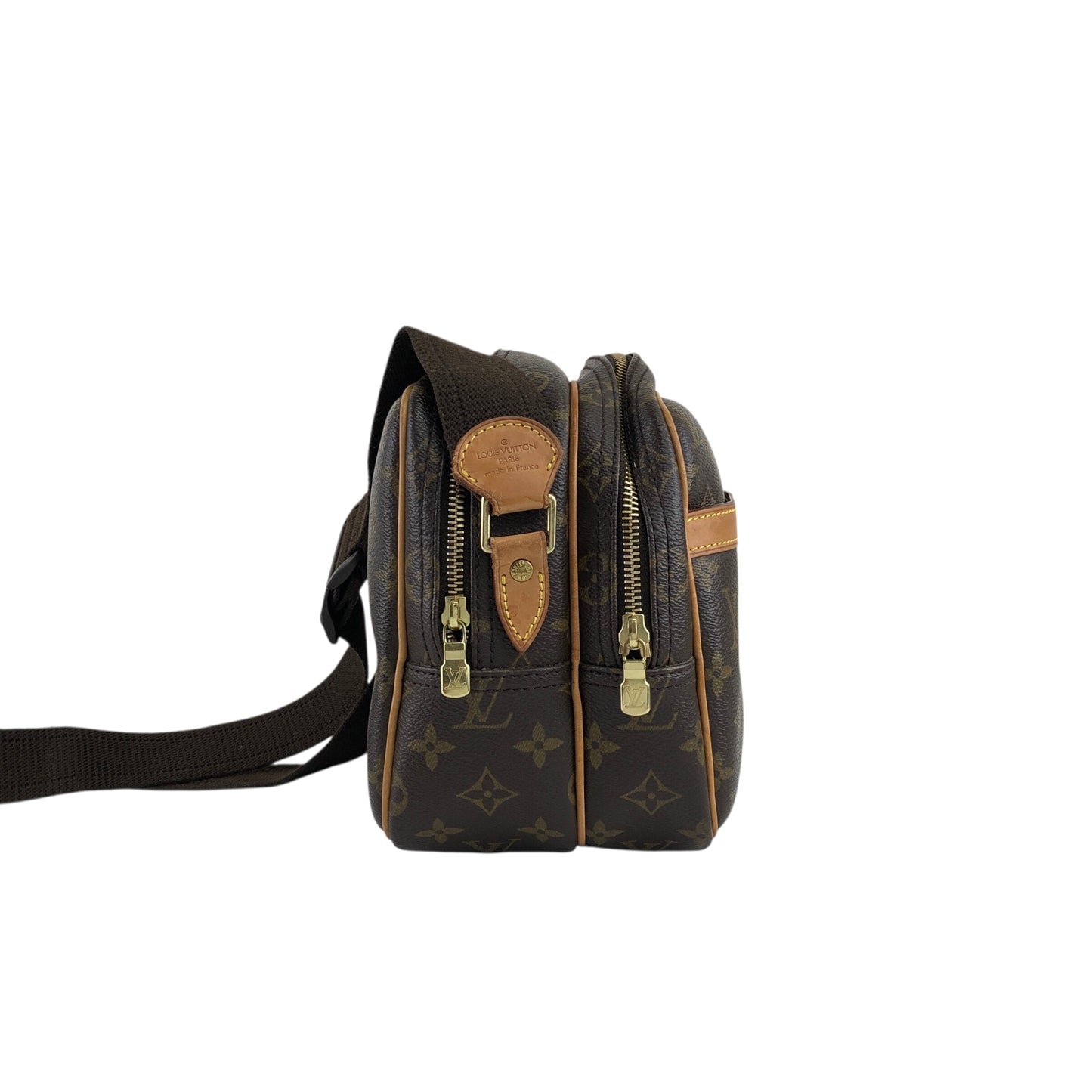 LOUIS VUITTON Monogram Shoulder bag Brown M45254 Vintage ppsgxs