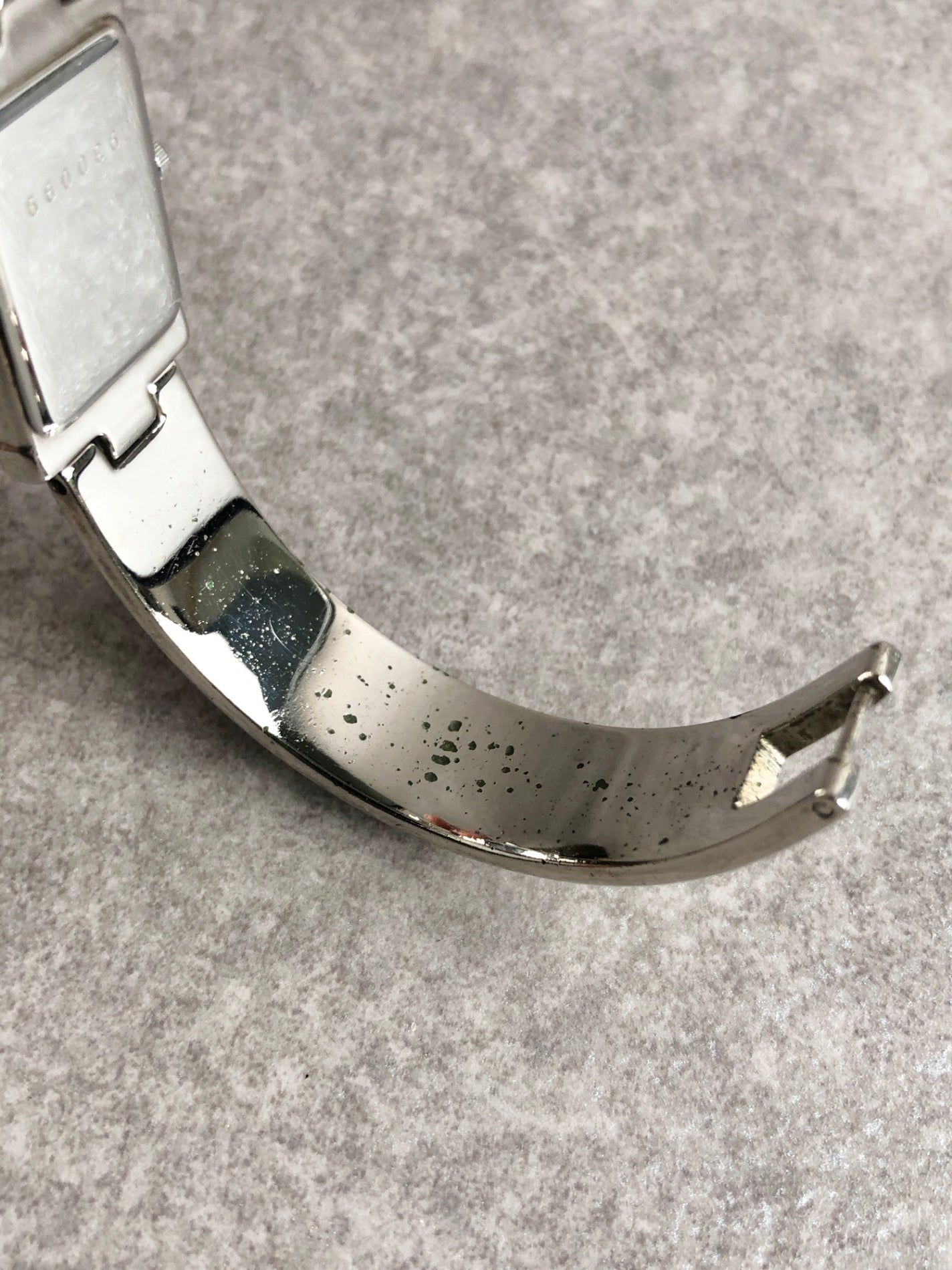 Yves Saint Laurent Quartz Watch Silver 5421-H18687Y Vintage ina8wn