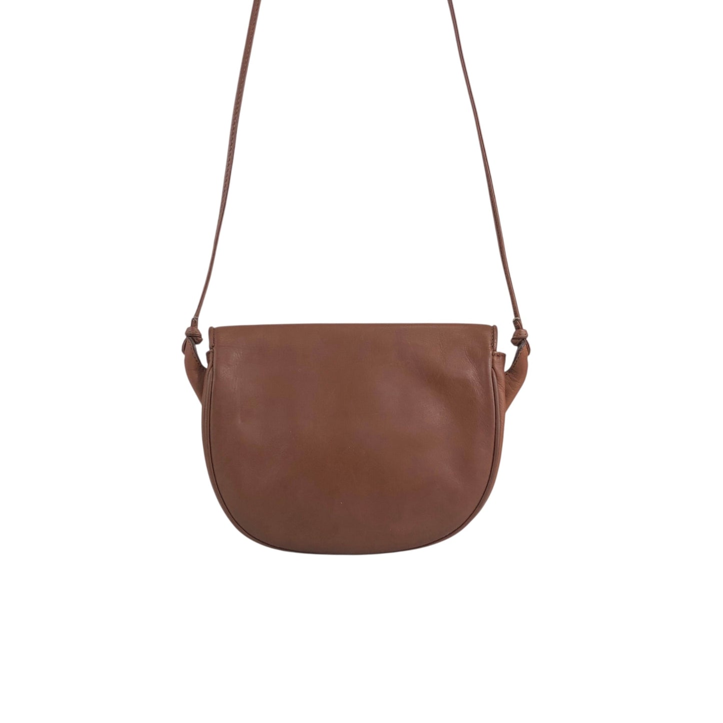 CELINE Blason Round Shoulder bag Brown Vintage krviby