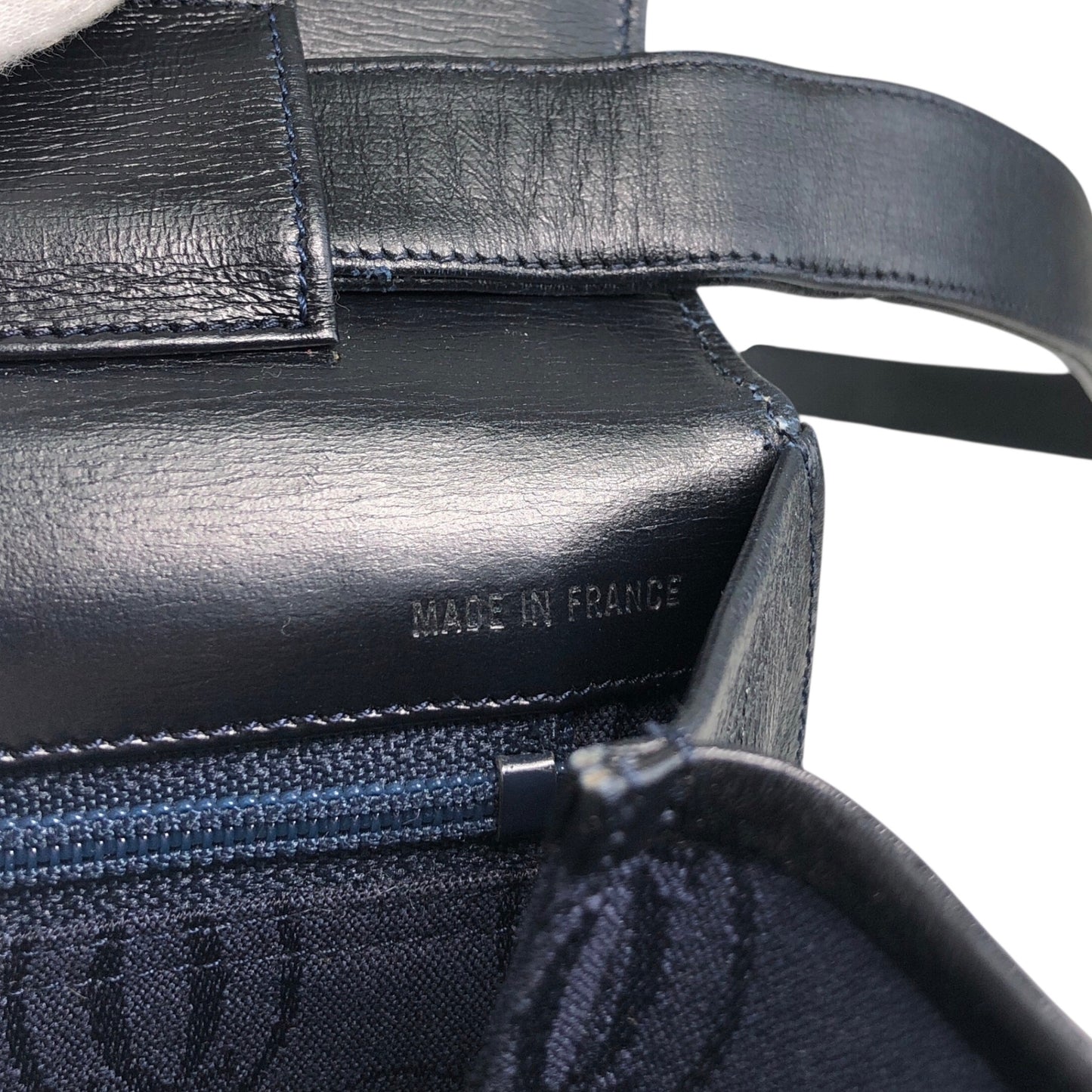 Cartier Shoulder bag Navy Vintage z668t4