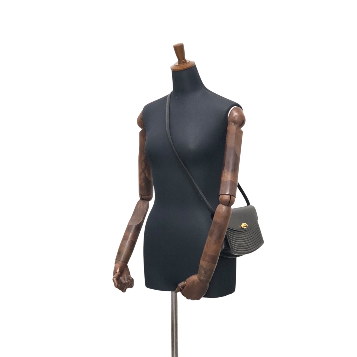 LOUIS VUITTON Epi 單肩包 黑色 M52562 復古 vdkgmn