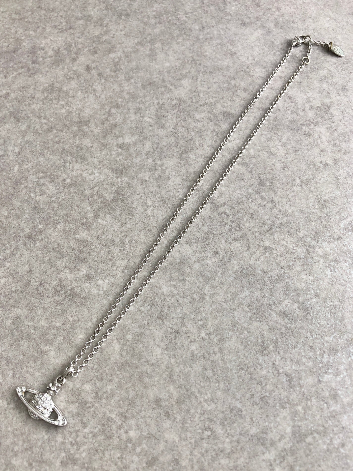 Vivienne Westwood Necklace Silver Vintage imxs8r