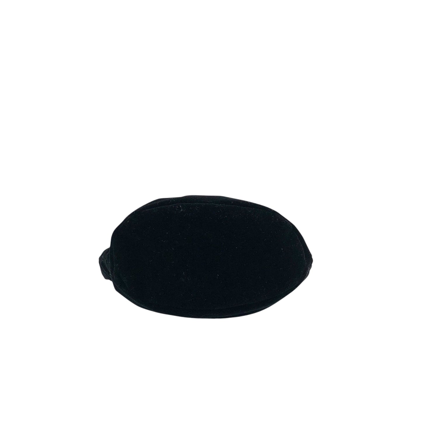 CELINE Circle Logo Handbag Black Vintage 5jdm58