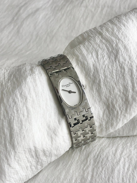 Christian Dior Watch Silver D70-100 Vintage j2ikyh