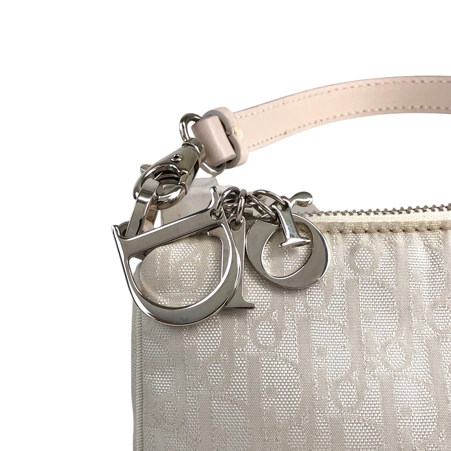 Christian Dior Trotter Charm 小手袋 白色 復古 bf3uw