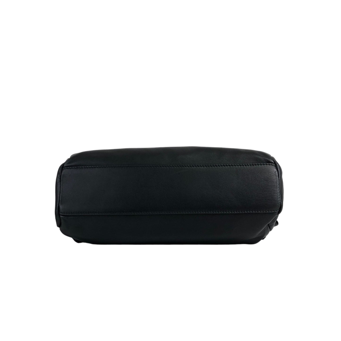 Salvatore Ferragamo Vala Ribbon Shoulder bag Black Vintage r8f2um