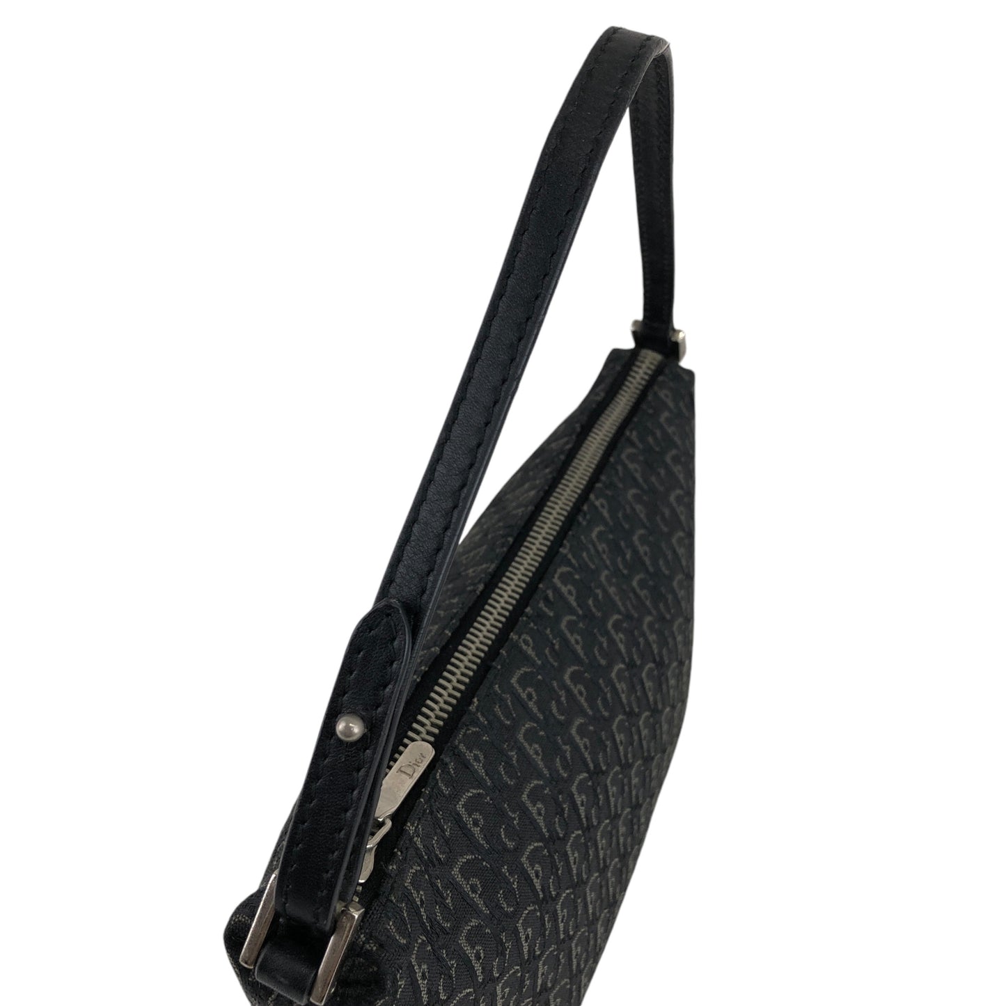 Christian Dior Trotter 小號手提包 Hobobag 黑色復古 6pu3jv