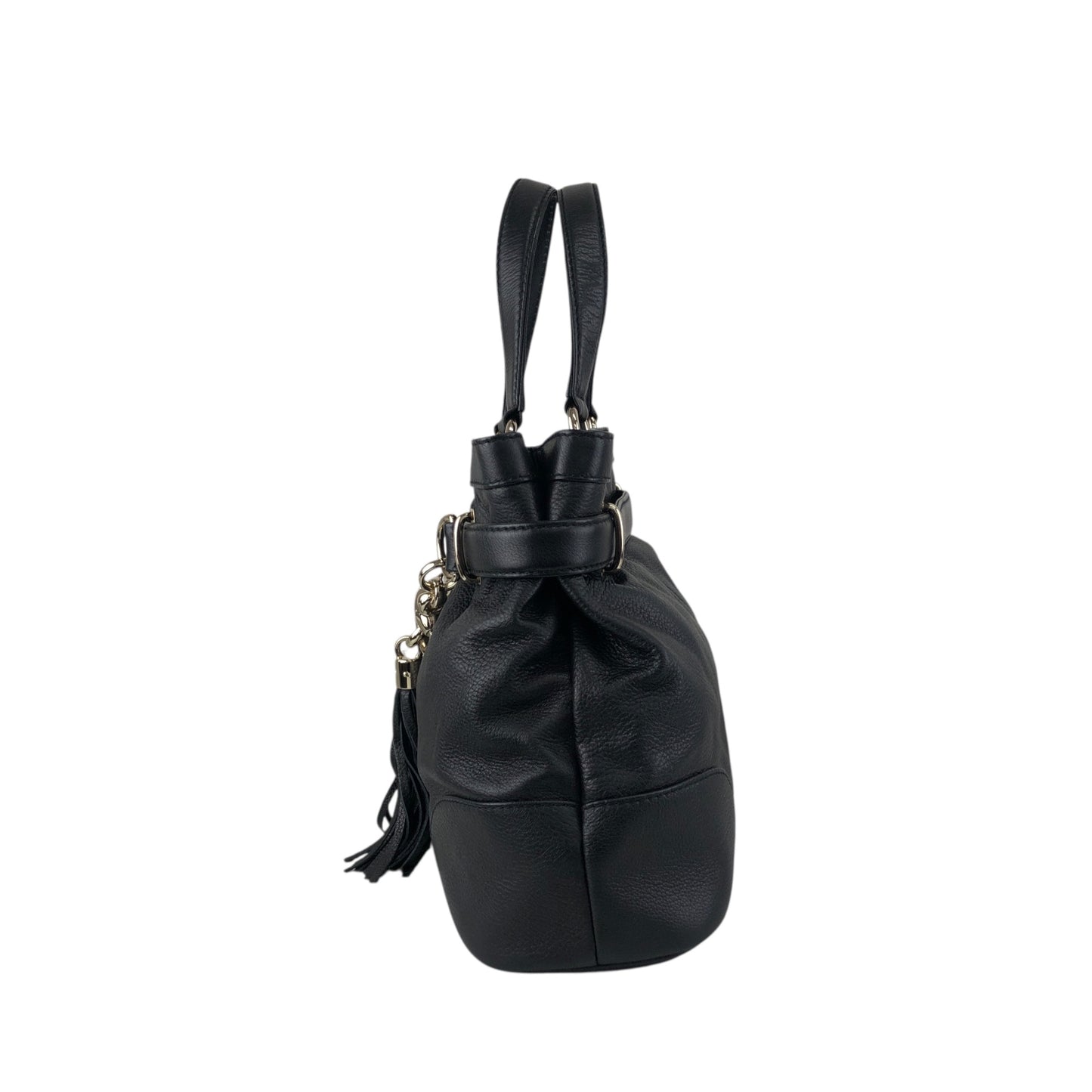 GUCCI Horse Bit Handbag Black 269943 Vintage wj5bxw