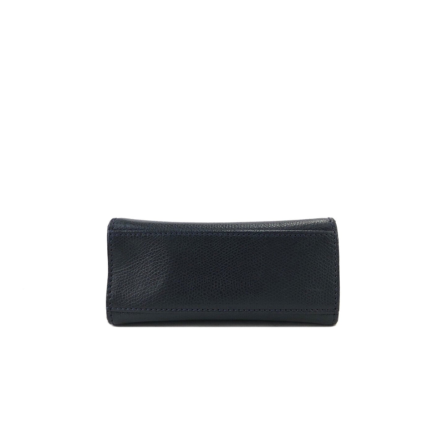 CELINE Gancini Gancini Leather Two-way Handbag Shoulder bag Navy Vintage kkhrd5